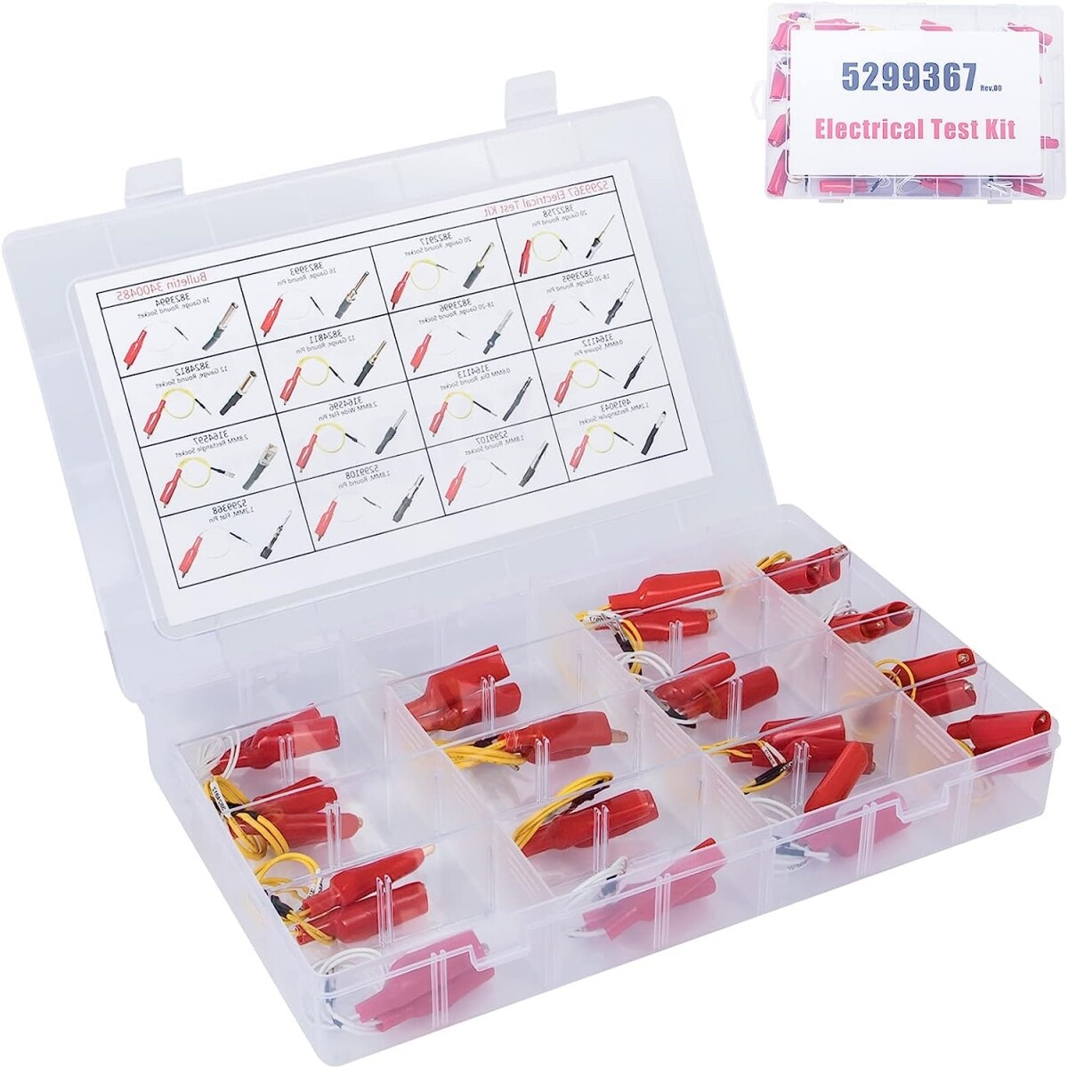 5299367 For Cummins Electrical Test Lead Kit Testers Wire Connectors Cables Set