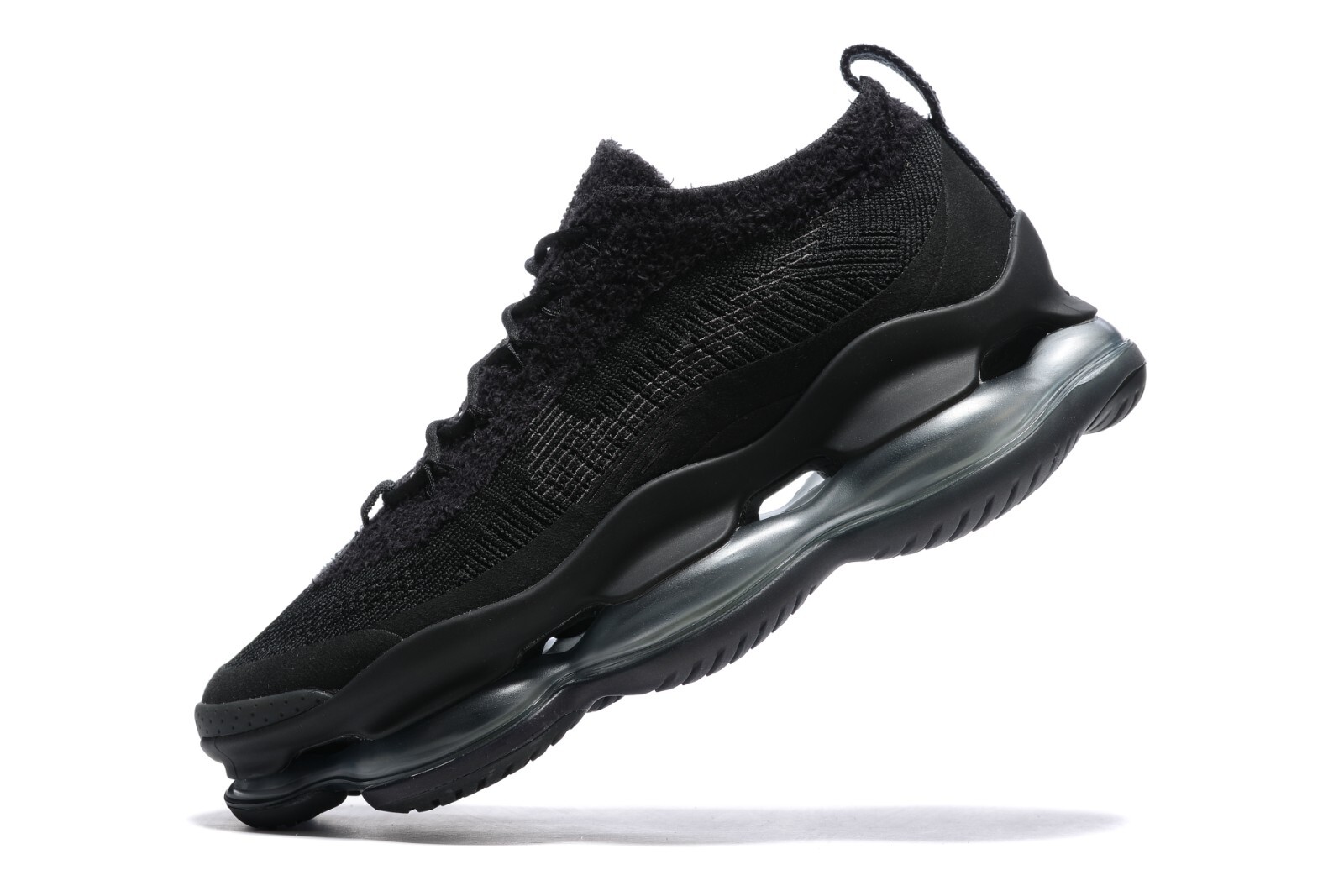 Nike Air Max Scorpion Fk Flyknit 2022 Black Men's Air Cushion Running Shoes