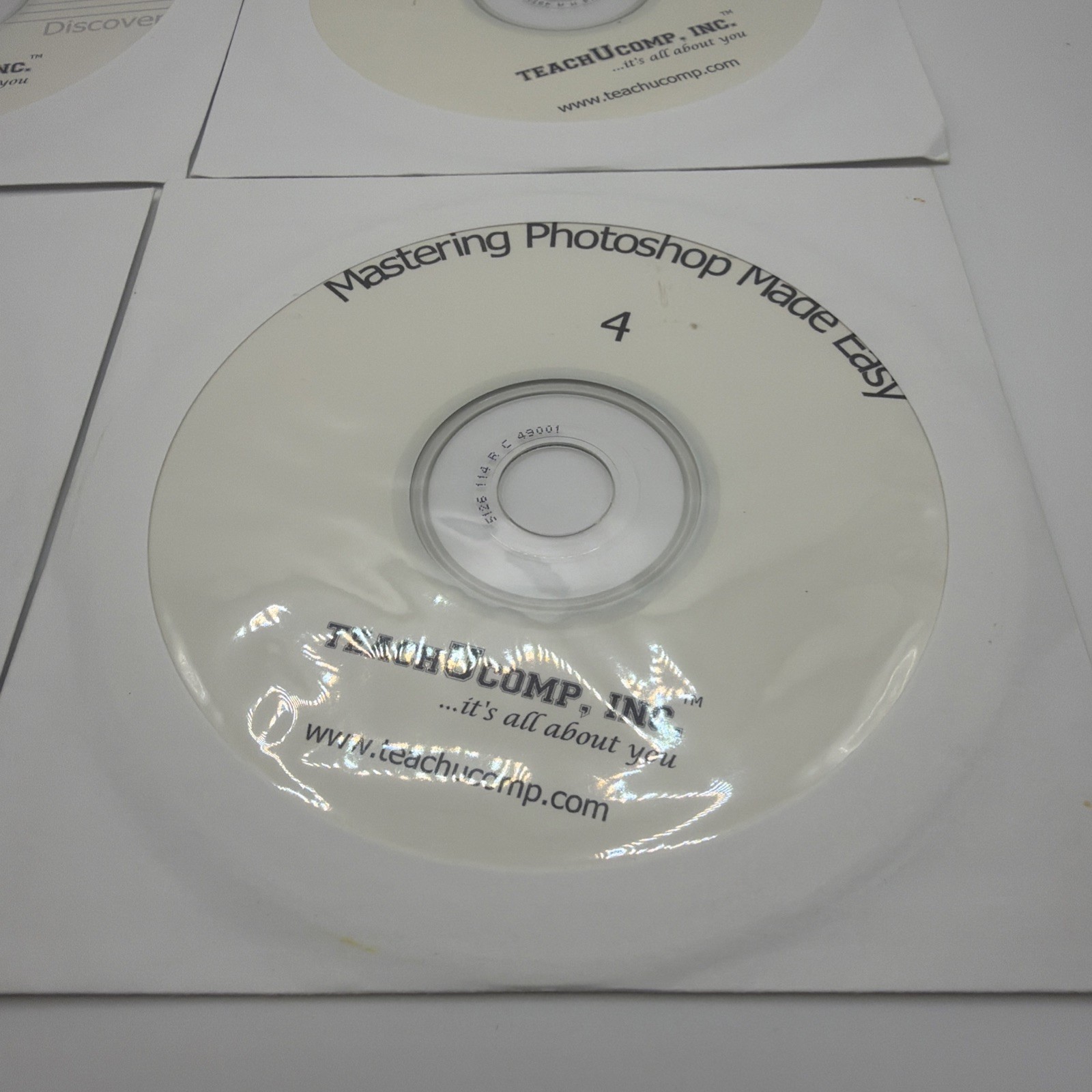 Mastering Photoshop Made Easy Training Tutorial 4 CD Set TeachUComp