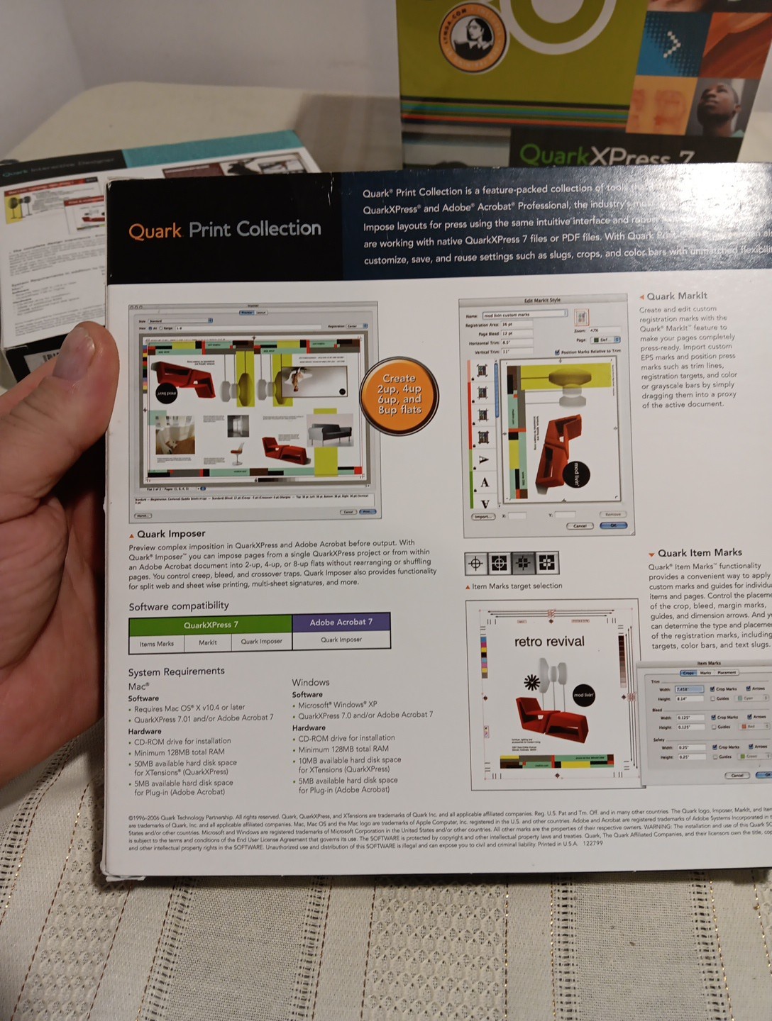 QuarkXPress 7 Windows Sealed 3 Boxes, Full Version Brand New