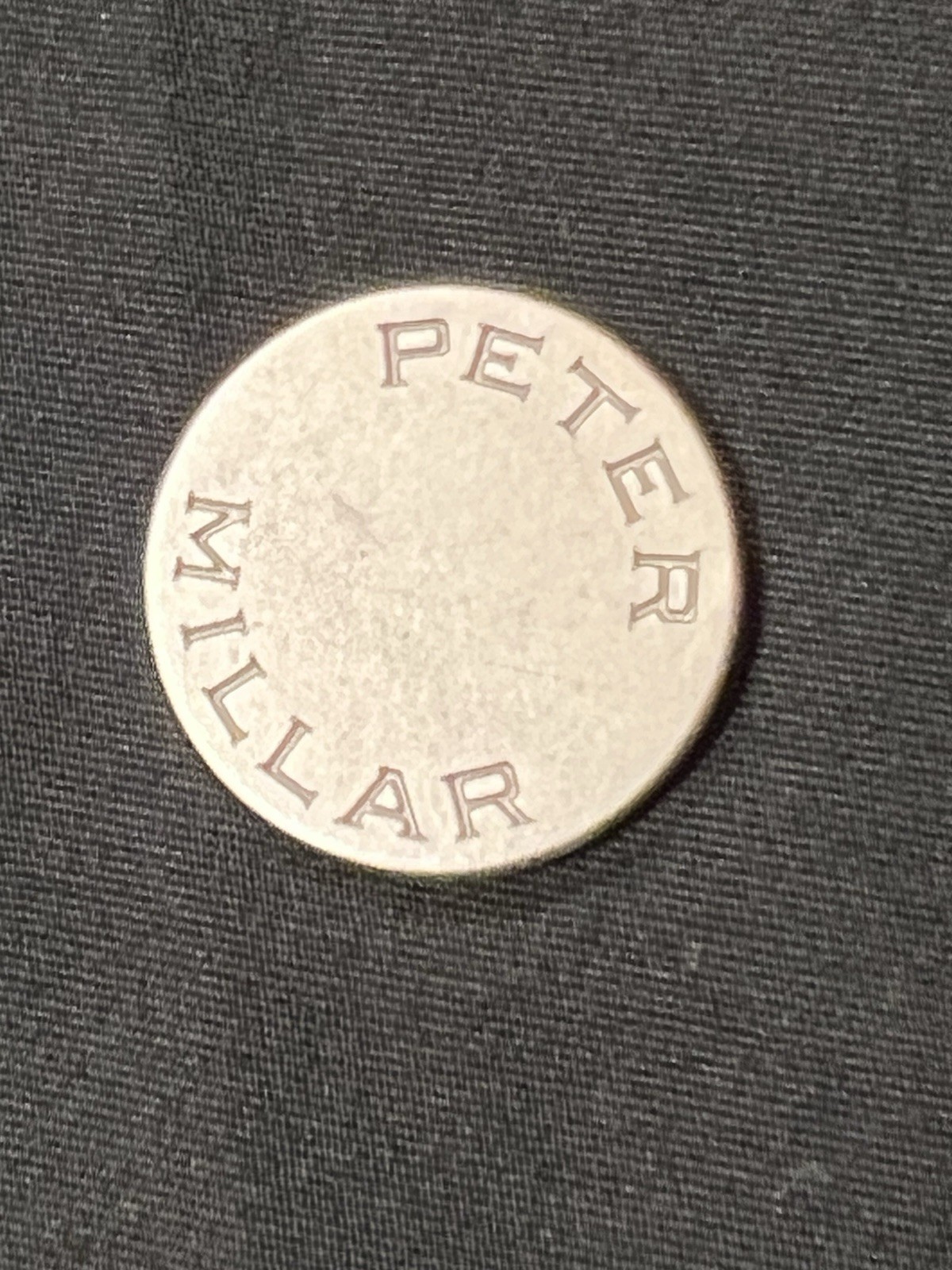 PETER MILLAR '"CROWN" GOLF BALL MARKER