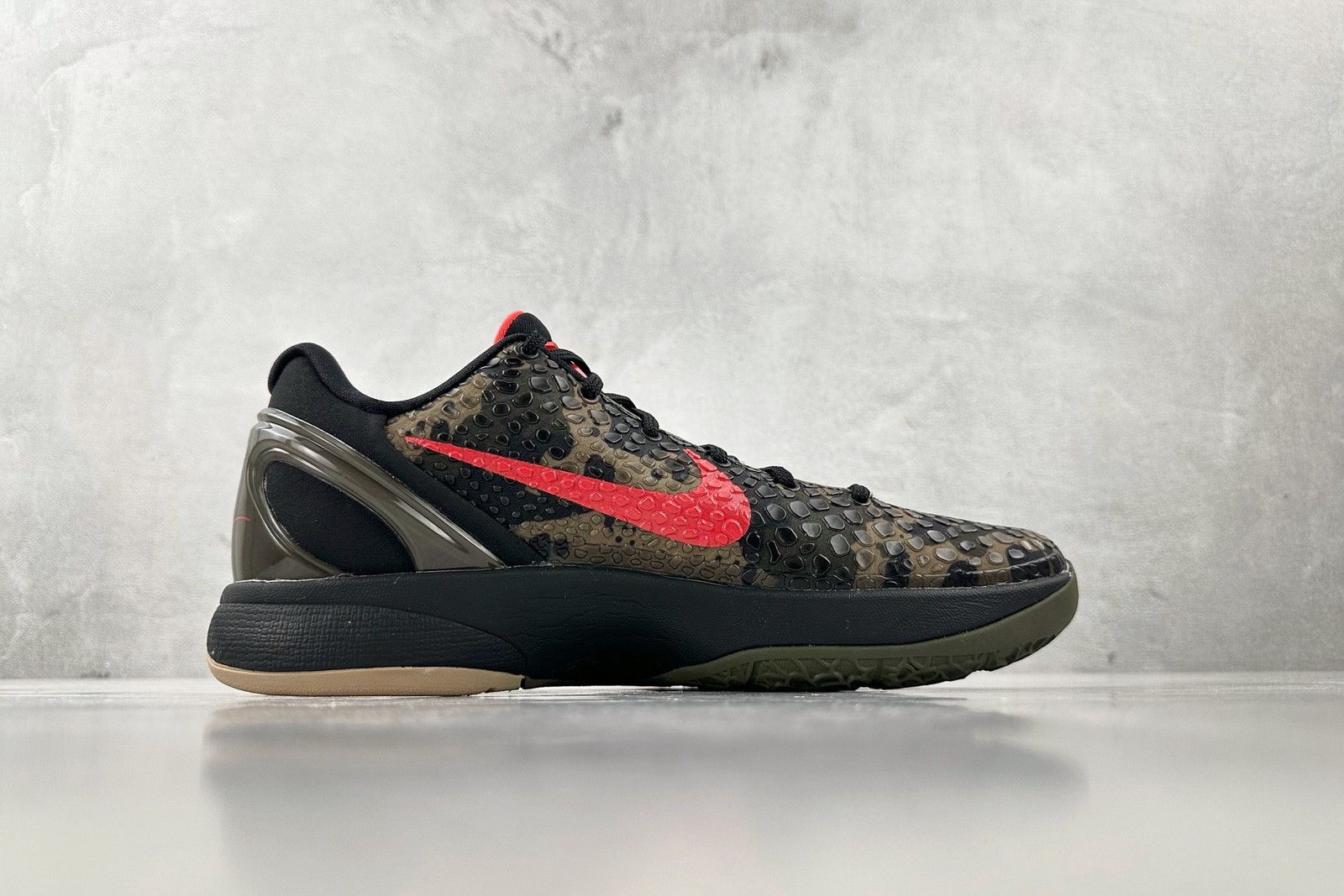 NK Kobe 6 Protro Italian Camo FQ3546-001 Mens Shoes New