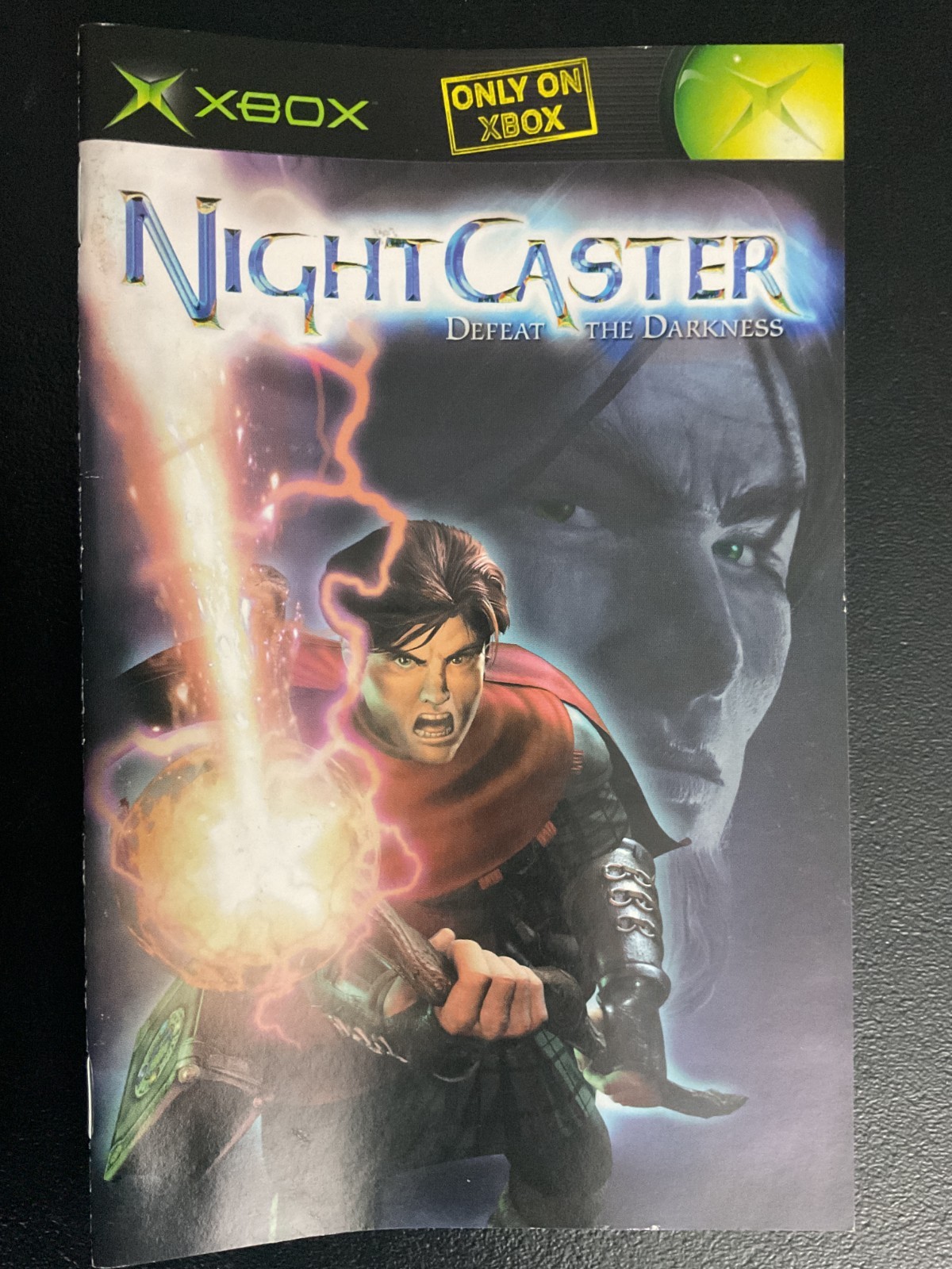 Nightcaster Microsoft Original XBOX Instruction Manual Only