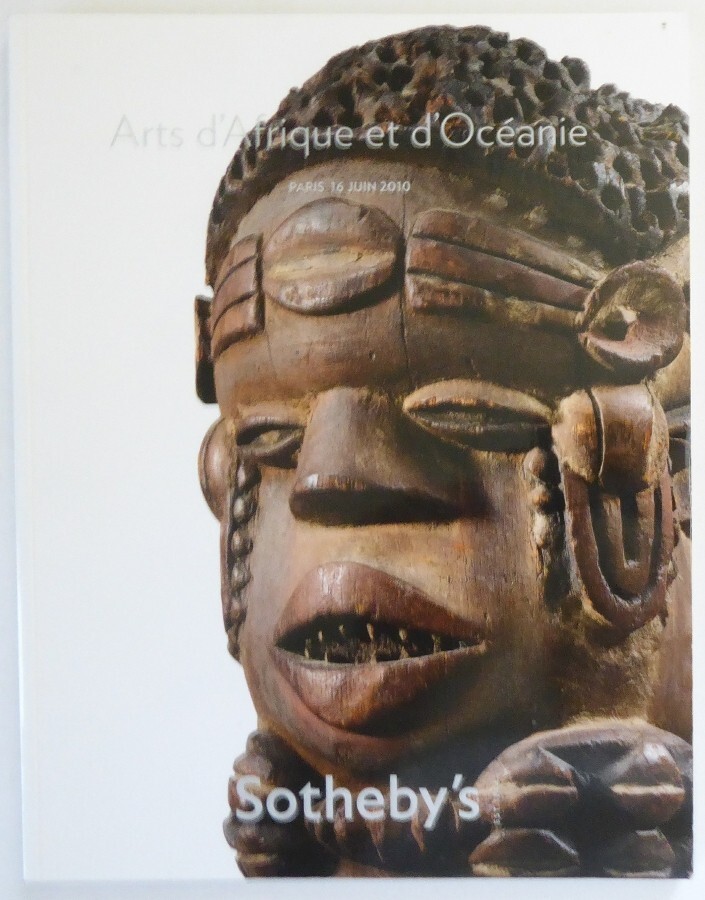 Auction Catalog Sotheby's Paris Arts d'Afrique et d'Oceanie June 16, 2010 Tribal