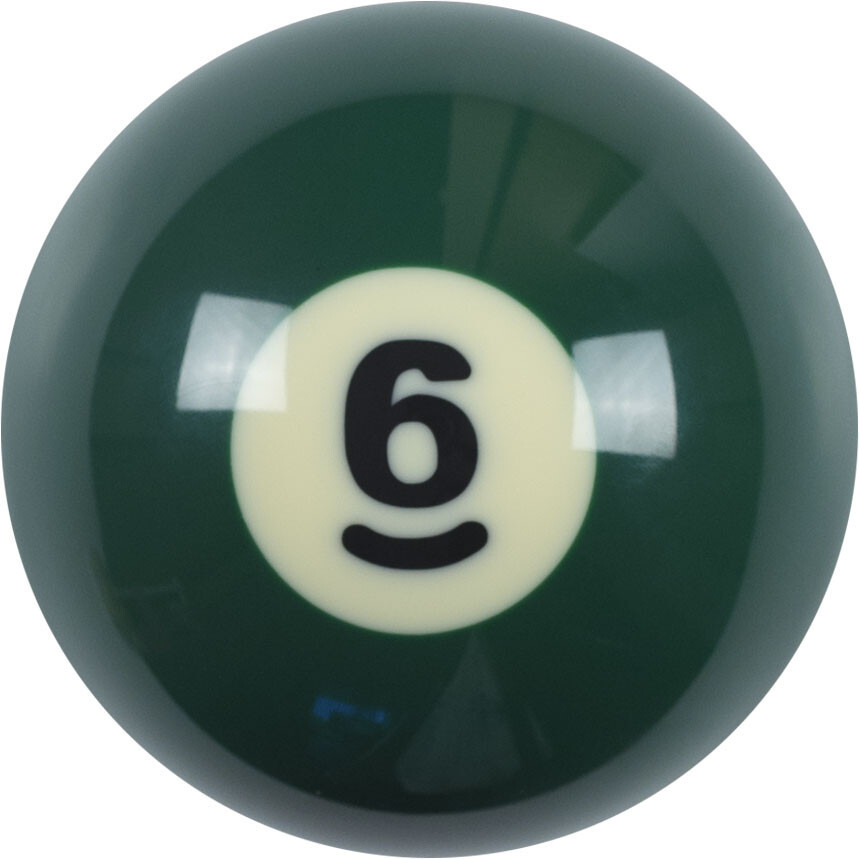 Action #6 Standard Replacement Pool Ball - RBSTD