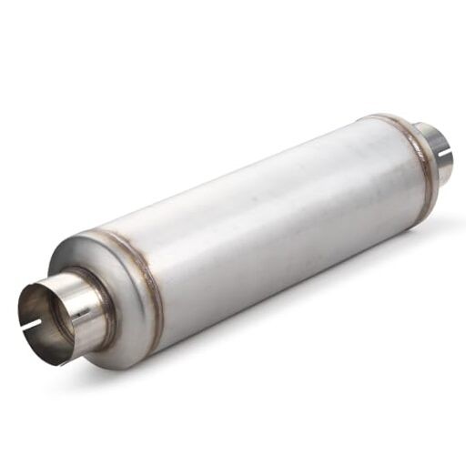 4" Inlet Exhaust Resonator, 4" Inlet 4" Inlet 30" Overall Length（8" wide） 1 PC