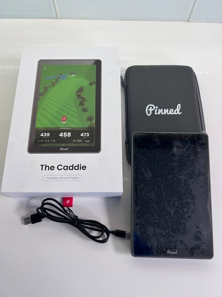 Pinned Golf The Caddie portable GPS tablet