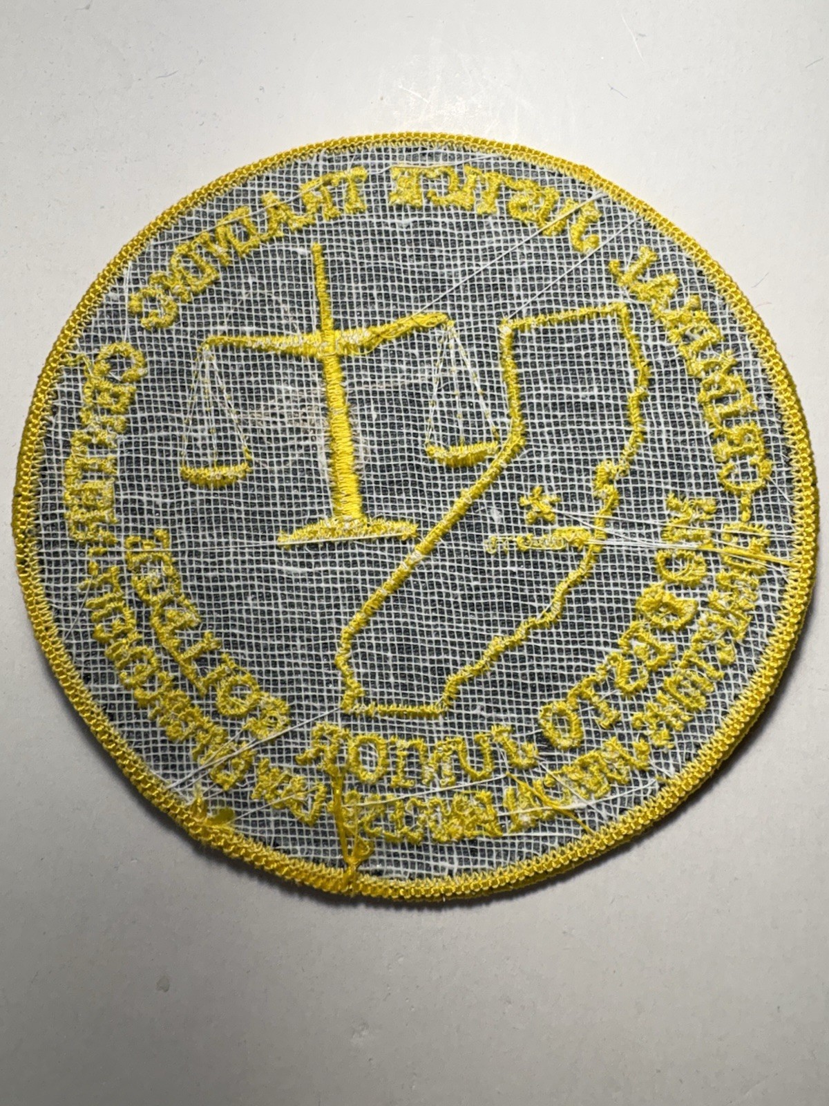 Modesto Junior College Criminal Justice Training Center Patch