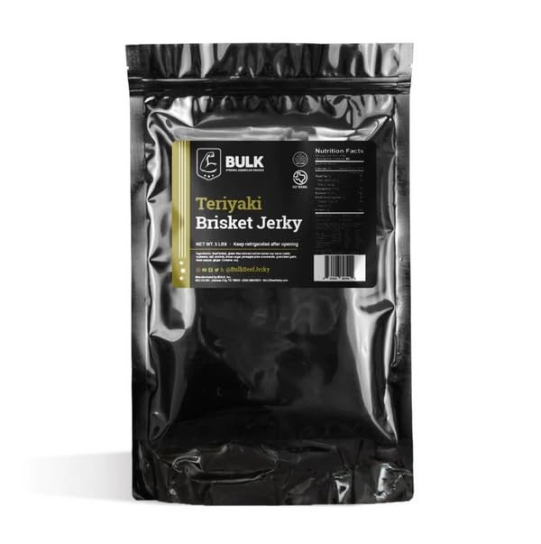 Bulk Beef Jerky - Brisket Jerky - Soft and Tender - All Natural - Beef Jerky ...