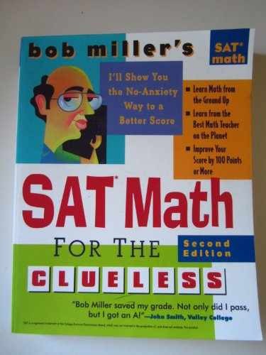 Bob Miller's SAT Math for the Clueless, - Paperback, by Miller Bob - Very Good