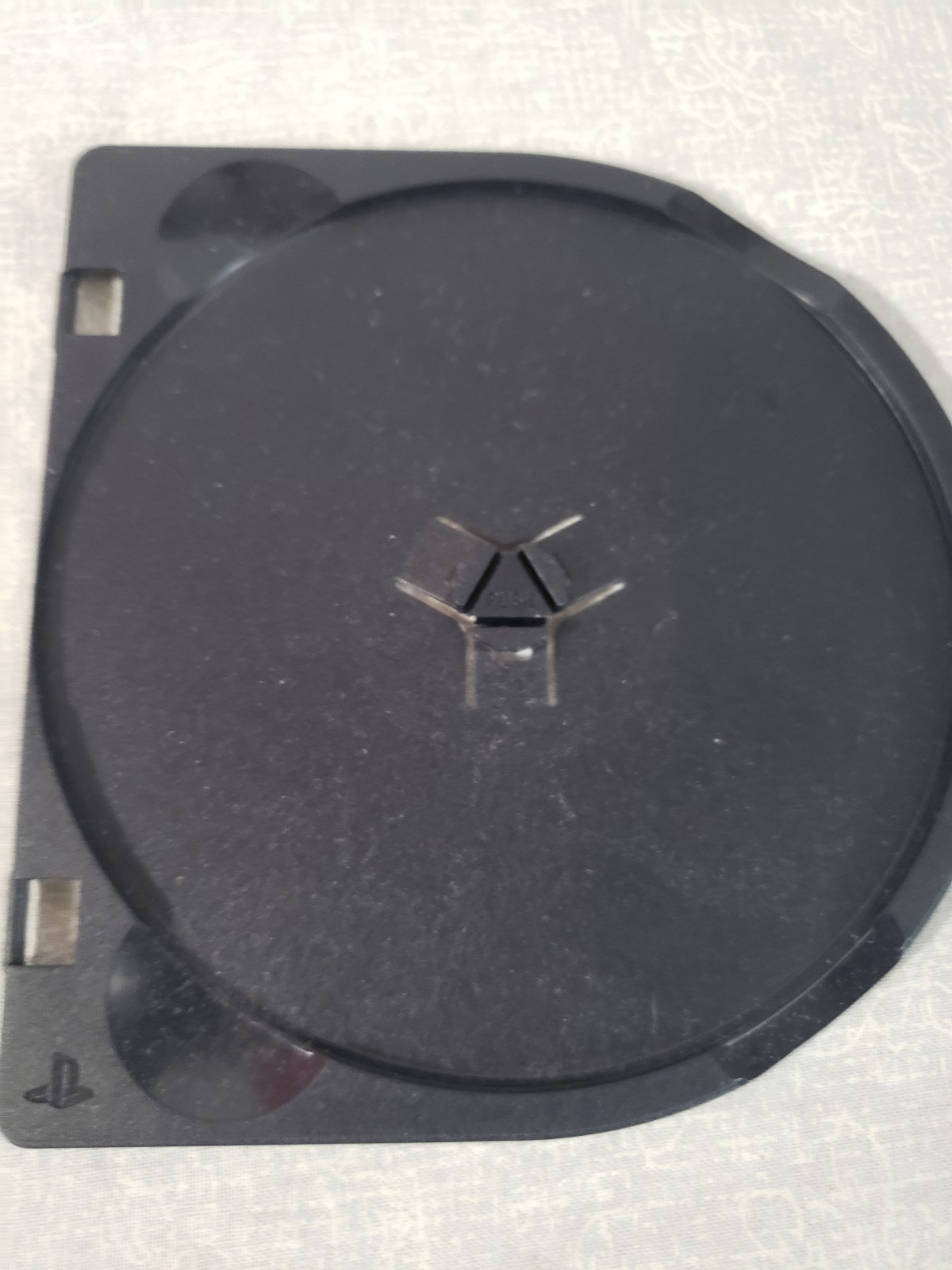 Official Double Disc PS2 Replacement Center Flip Tray Swing Disc Flap Hinged DVD