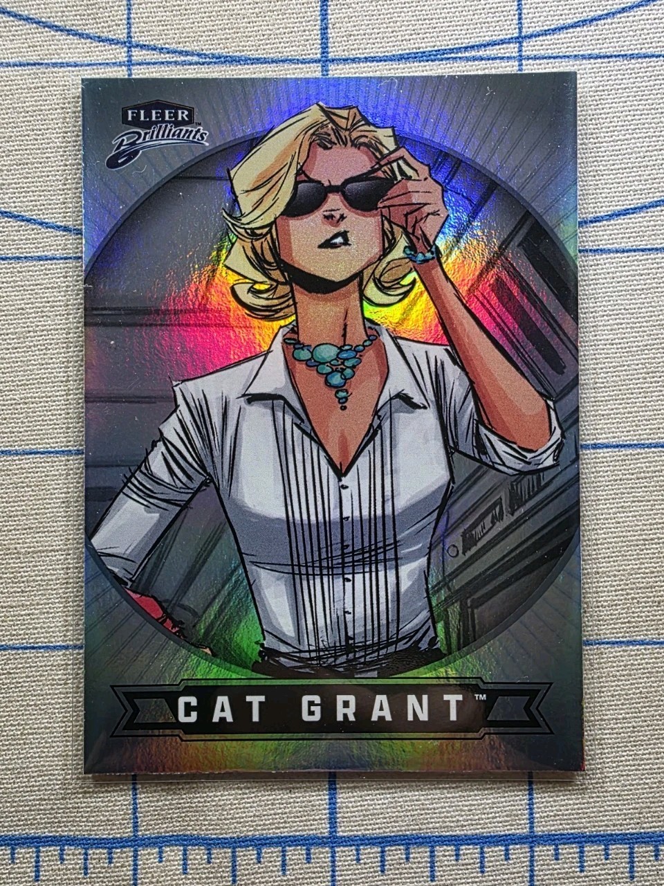 Fleer Brilliants Superman - Cat Grant #6 - Regular Base - DC Comics Card