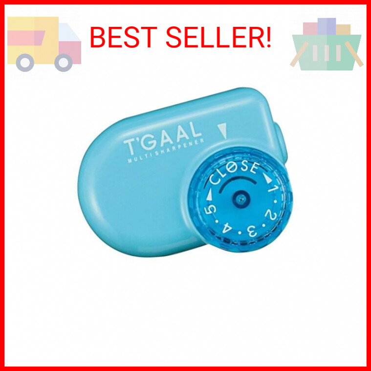 STAD T'GAAL Angle Adjustable Pencil Sharpener (RS017LB),Light Blue