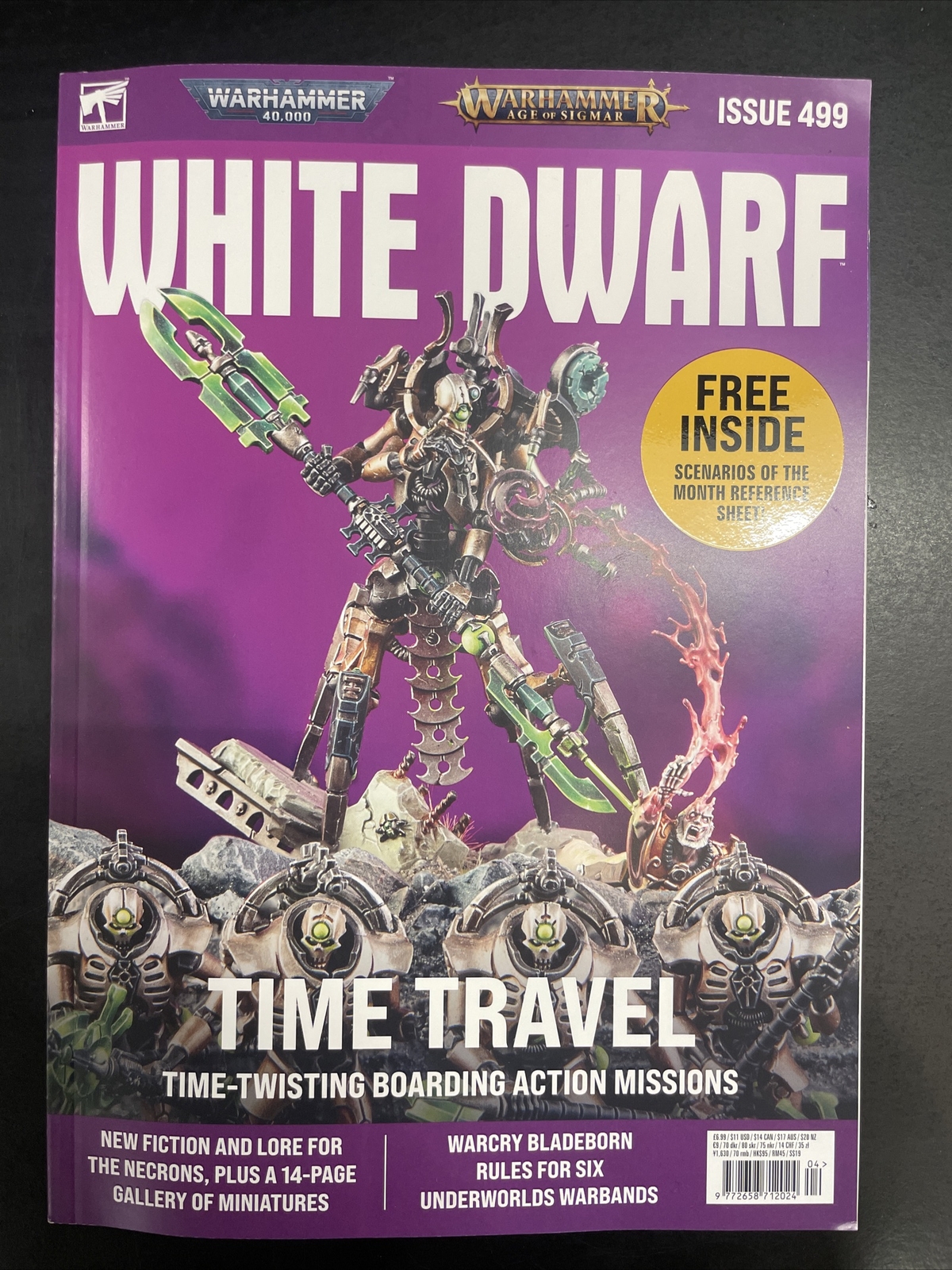 White Dwarf Magazine Issue 499 : Time Travel - Warhammer Gamesworkshop