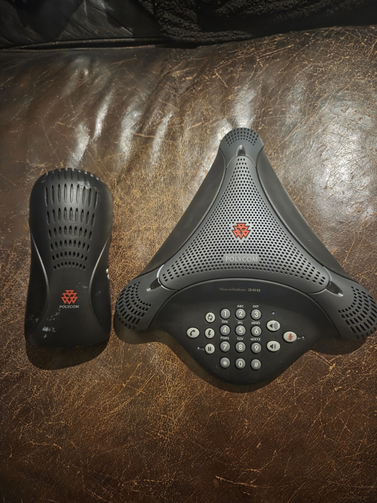 Polycom Voicestation 300 VS300 Full Duplex Analog Conference Phone Office Audio
