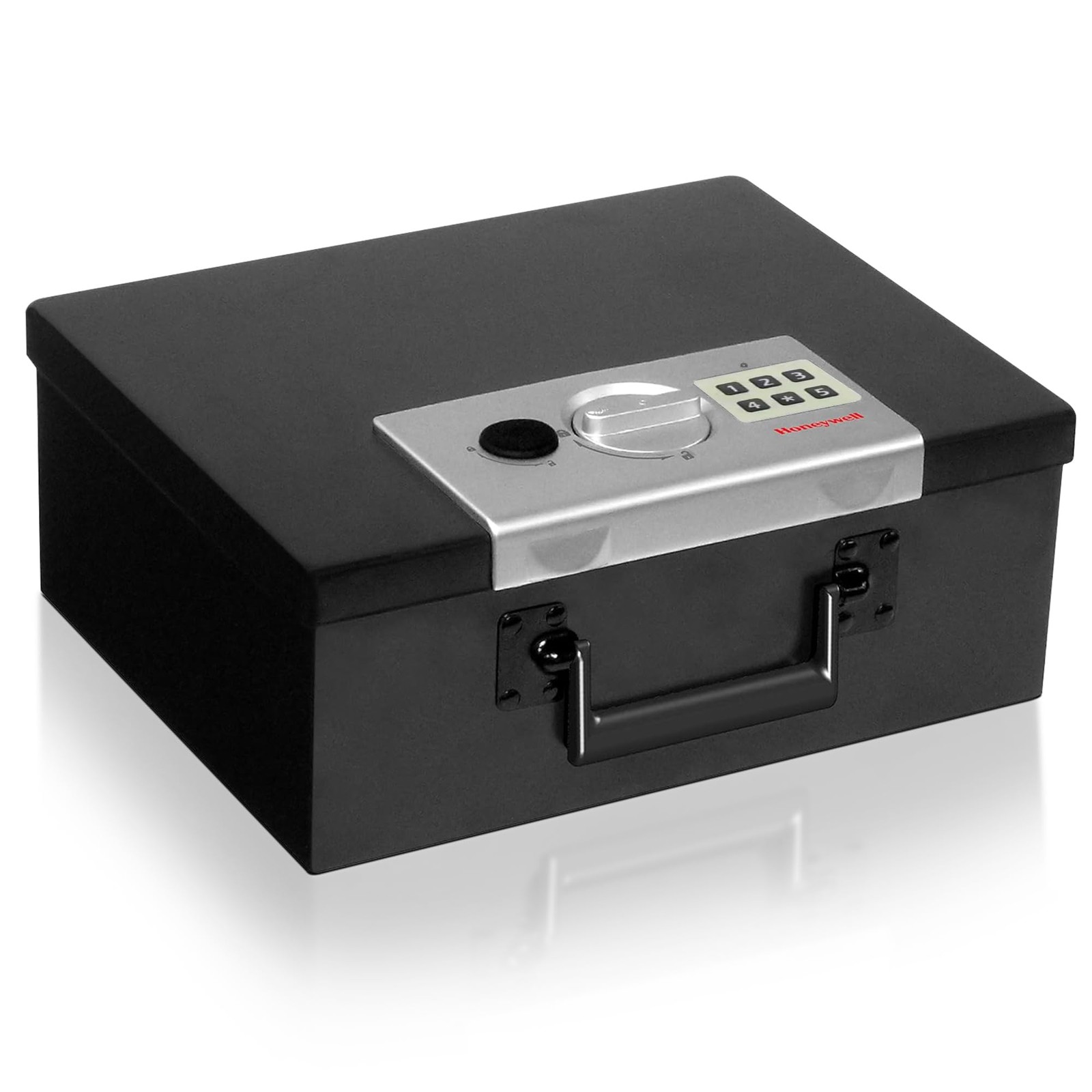 - Hideable Small Safe Box - Fire Resistant Document Safety Box for Home - Ste...