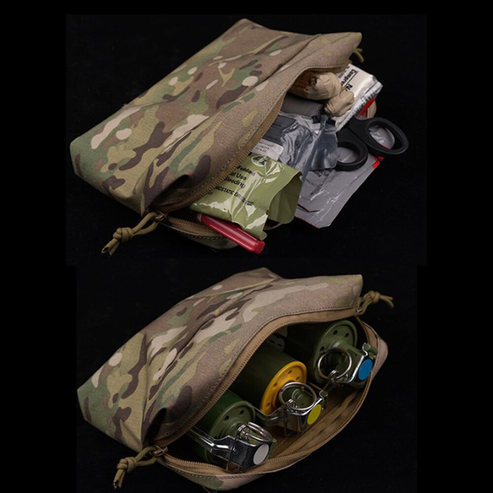 Wosport Tactical GP Pouch MOLLE Multi-Purpose Vest Armored Universal Pouch Camo