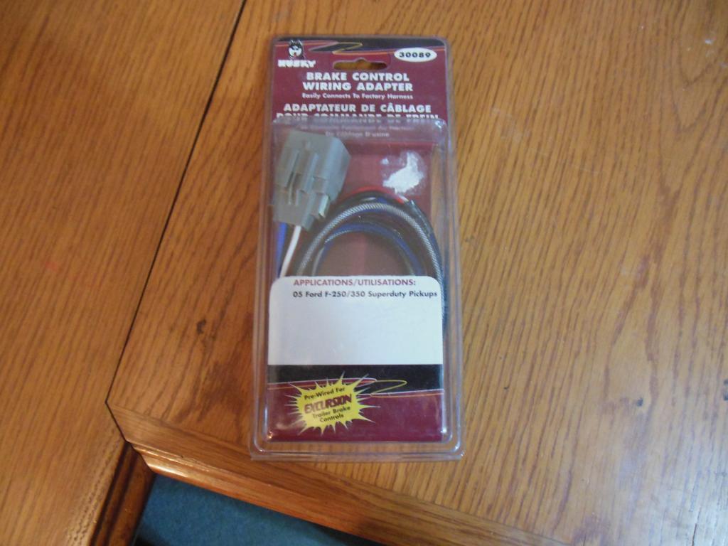Husky 30089 Brake Control Wiring Adapter For Some Ford Truck Applications