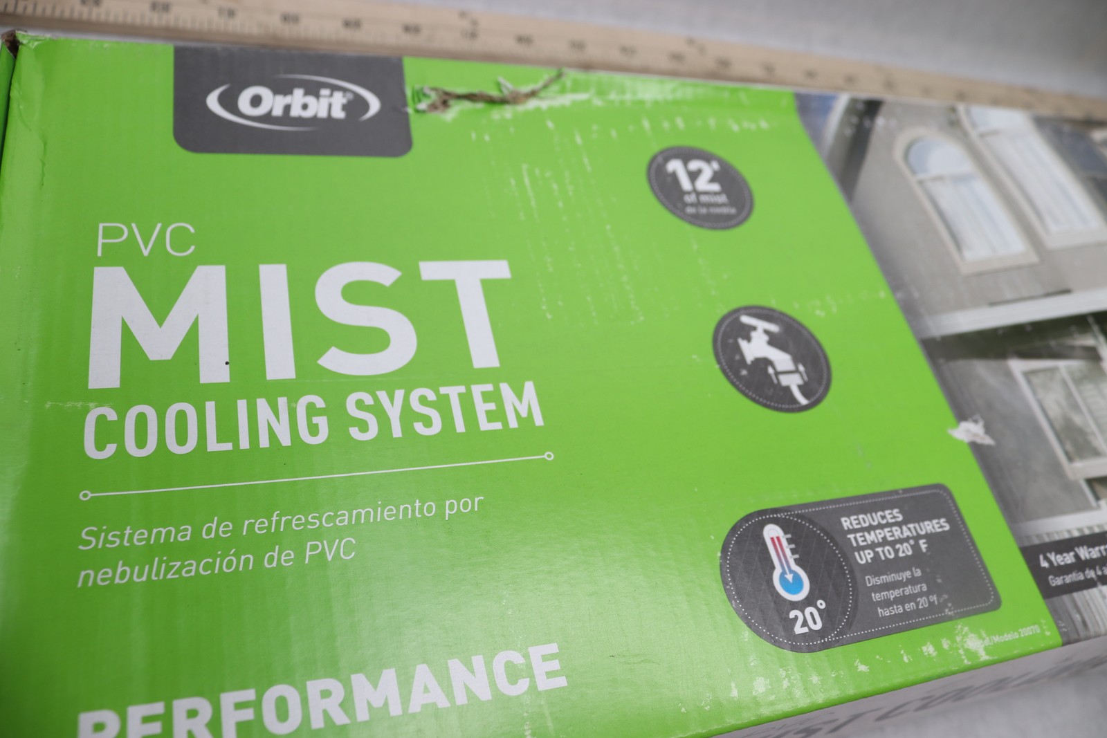 Orbit Performance 12 ft. PVC Mist Cooling System
