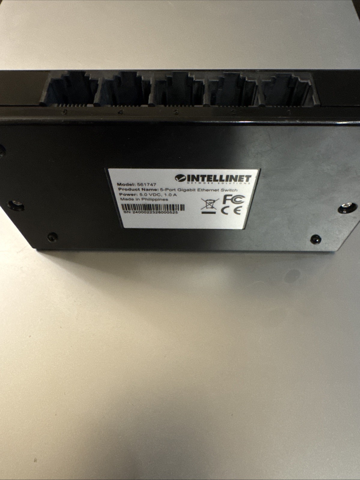 Intellinet 5 Port Gigabit Ethernet Switch