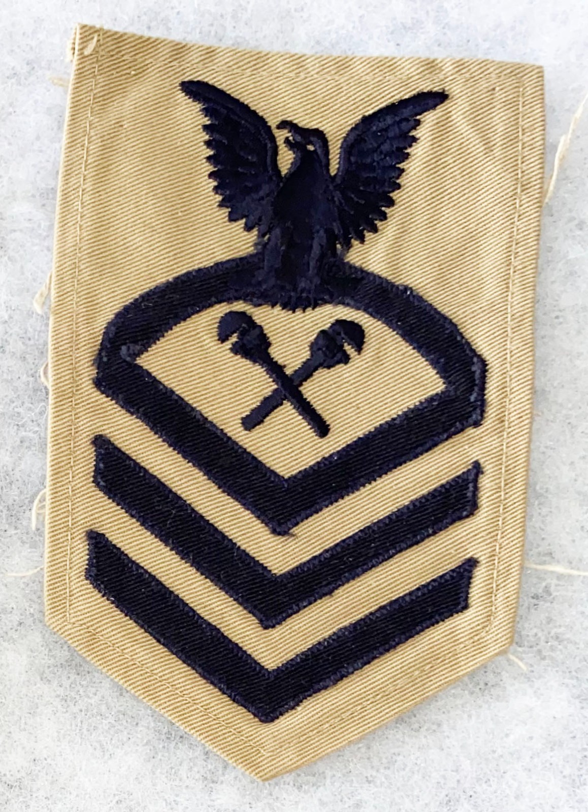 USN Chief Pipe Fitter Mate Rate Patch