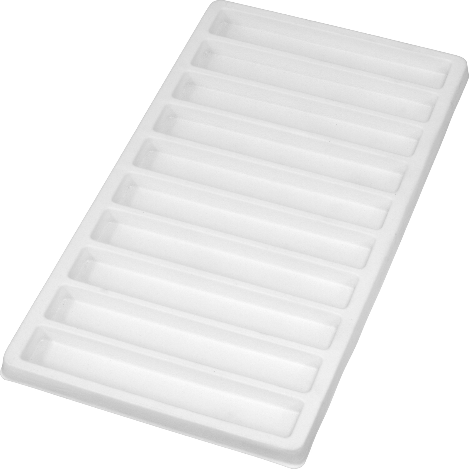 5 White 10 Compartment Display Tray Inserts
