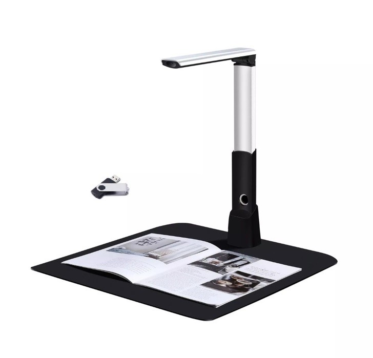 Document Camera Scanner,10MP CMOS,Visual Presenter Max A3 Size,OCR Technolog...
