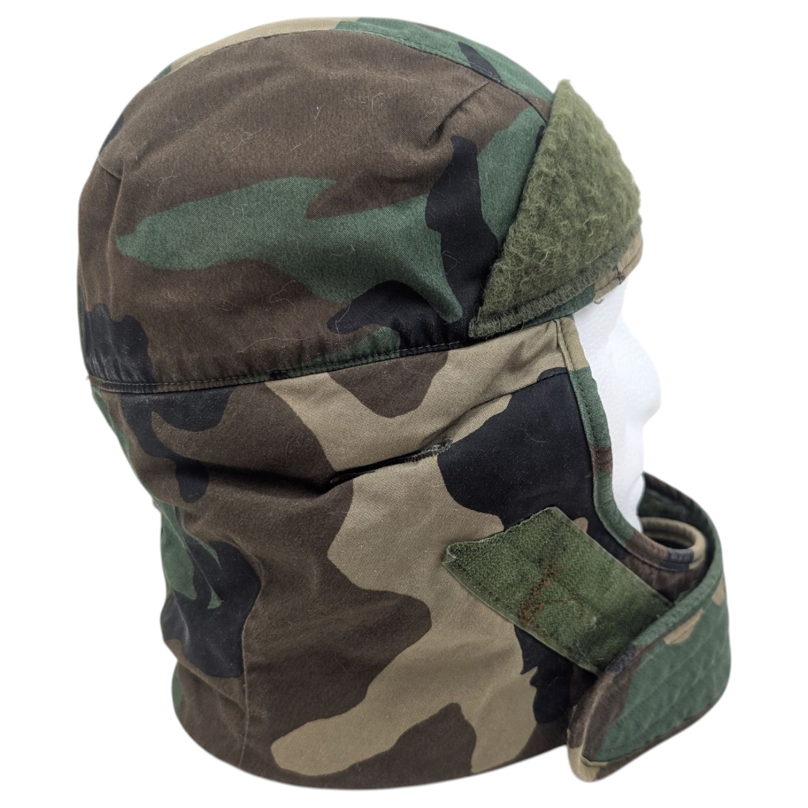 US Military Woodland Camouflage Cap Cold Weather Insulating Helmet Liner 7 1/4