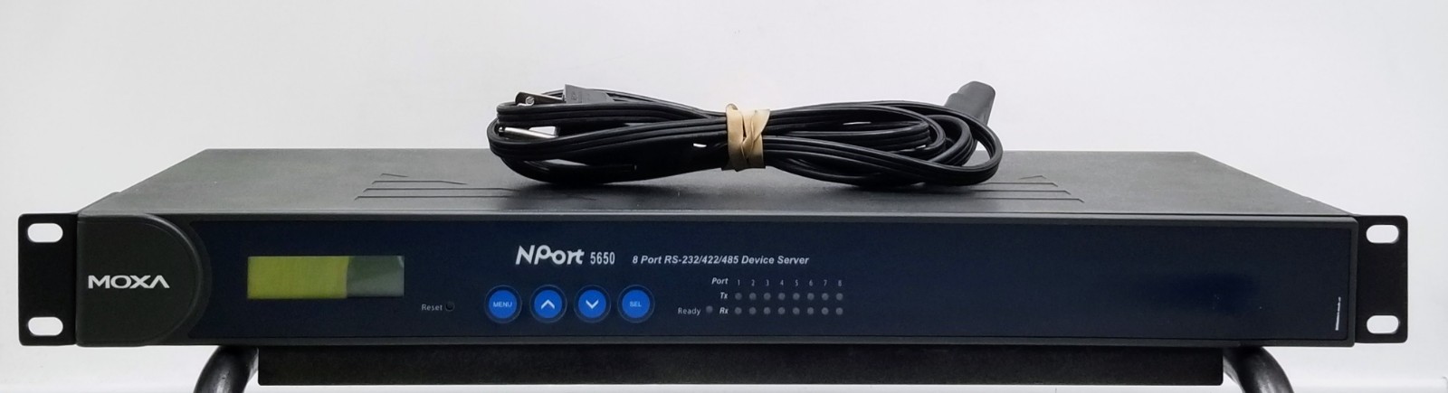 MOXA NPort 5650-8 8-Port RS-232/422/485 Rack Mountable Device Server