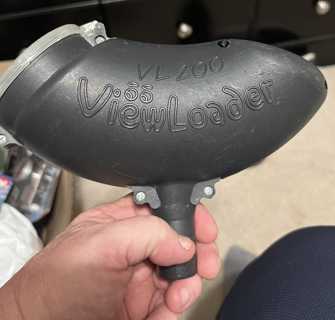 VL 200 style Paintball Gun Loader Hopper Feeder Viewloader NEW