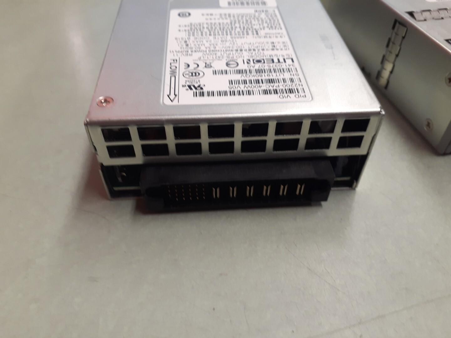 (2) Delta PS-2421-1-LF REV 11 400W Power Supply N2200-PAC-400W