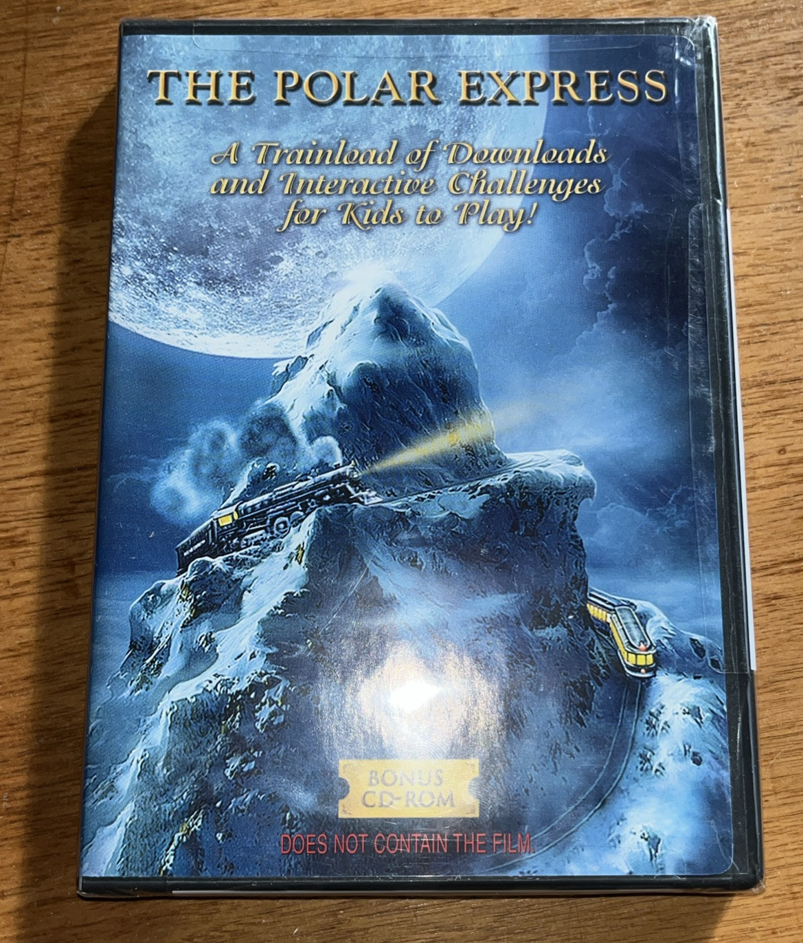 The Polar Express Bonus CD-ROM *Does Not Contain the Film* Kids Interactive NEW