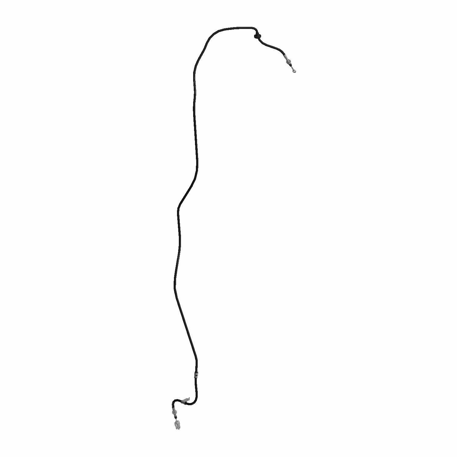 Polaris Park Brake Cable, Diesel, Genuine OEM Part 7082520, Qty 1