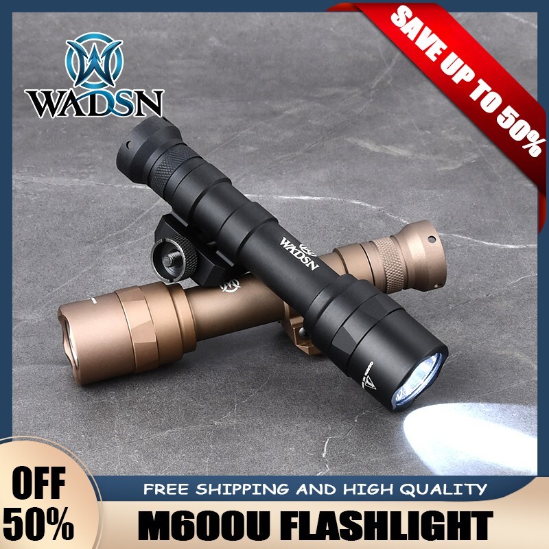 Tactical WADSN M600Ultra Flashlight M600 ScoutLamp LED Hunting Flashlight Strobe