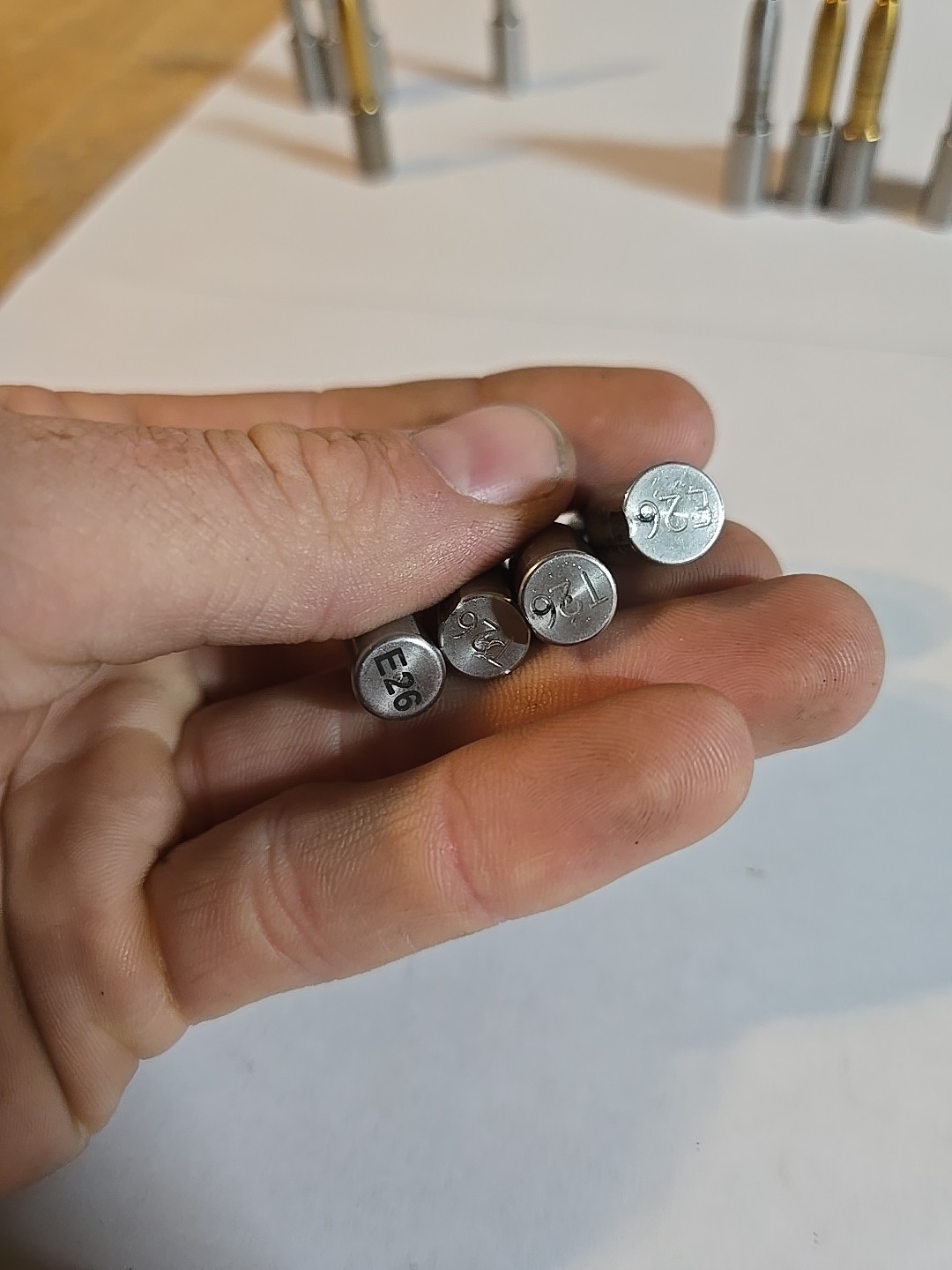 sinclair neck turning & expander mandrels various sizes (sold individually)