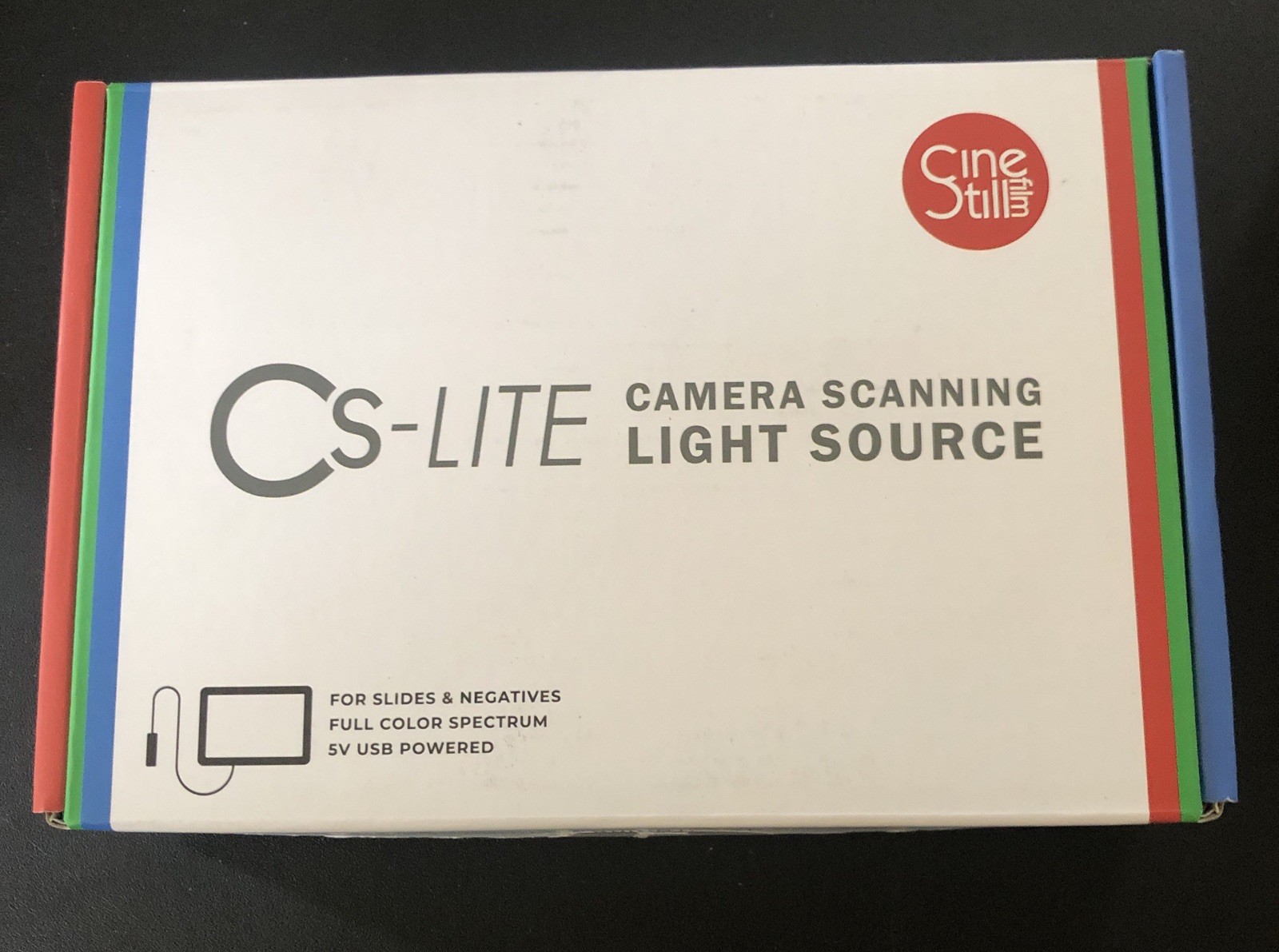 CineStill CS-Lite Camera Scanning Light Source With Box And Instruction Book