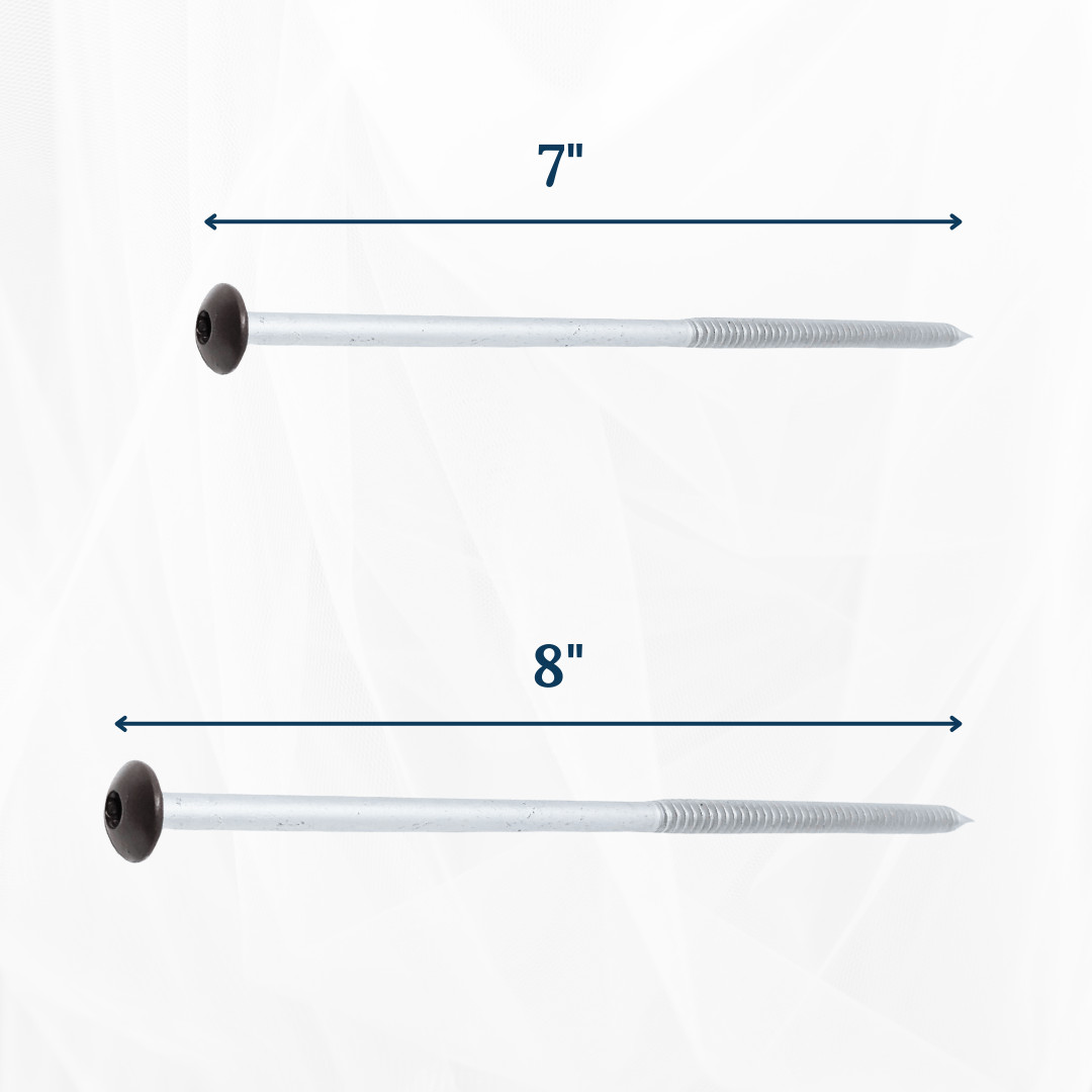 Painted Gutter Screws