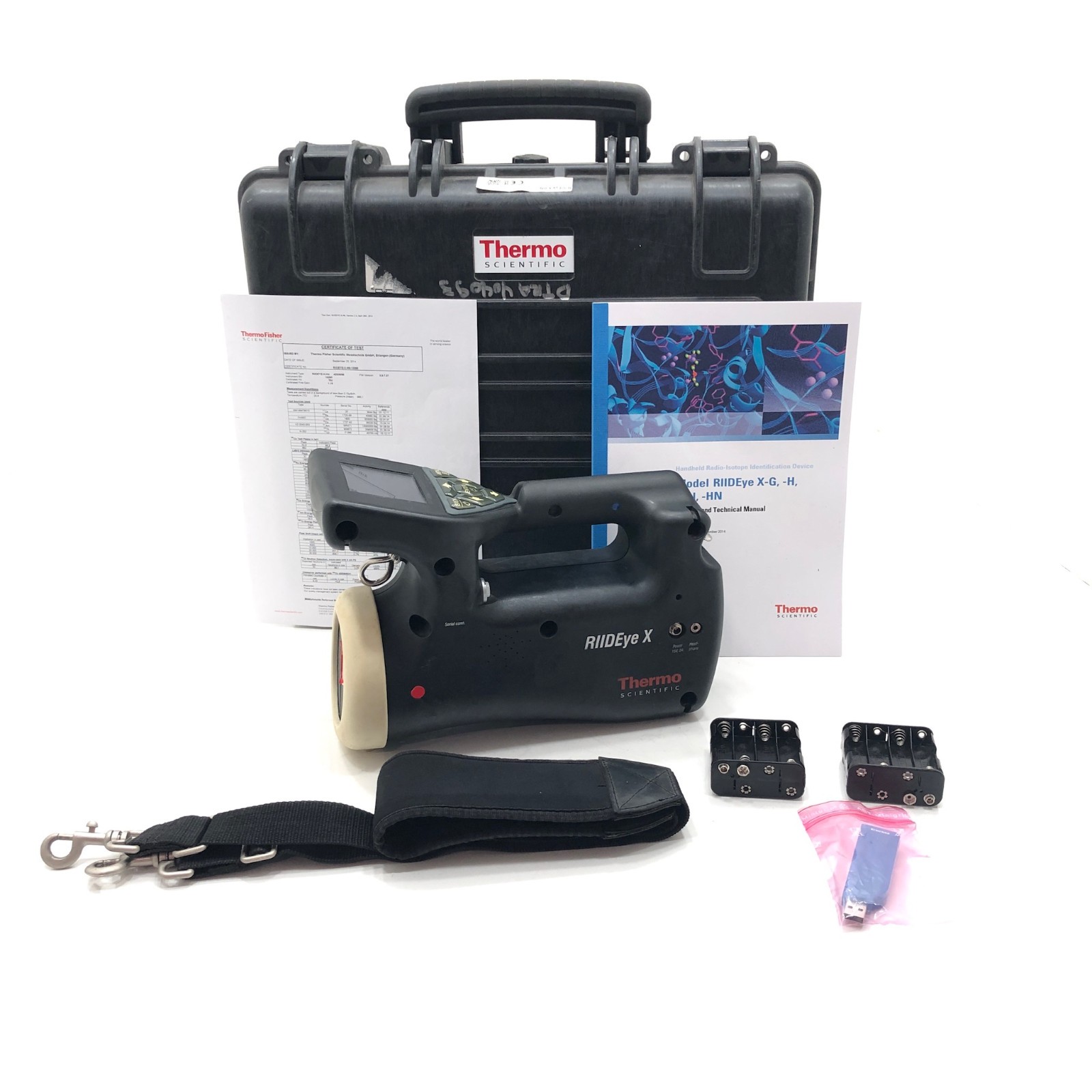 Thermo Scientific 42508/86 RIIDEye X-HN Radiation Isotope Identifier WORKS AS IS