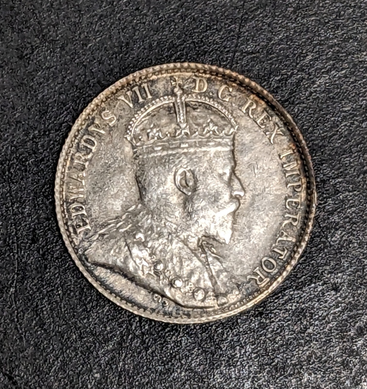 1904 Canada 5 Cent Silver Edward VII
