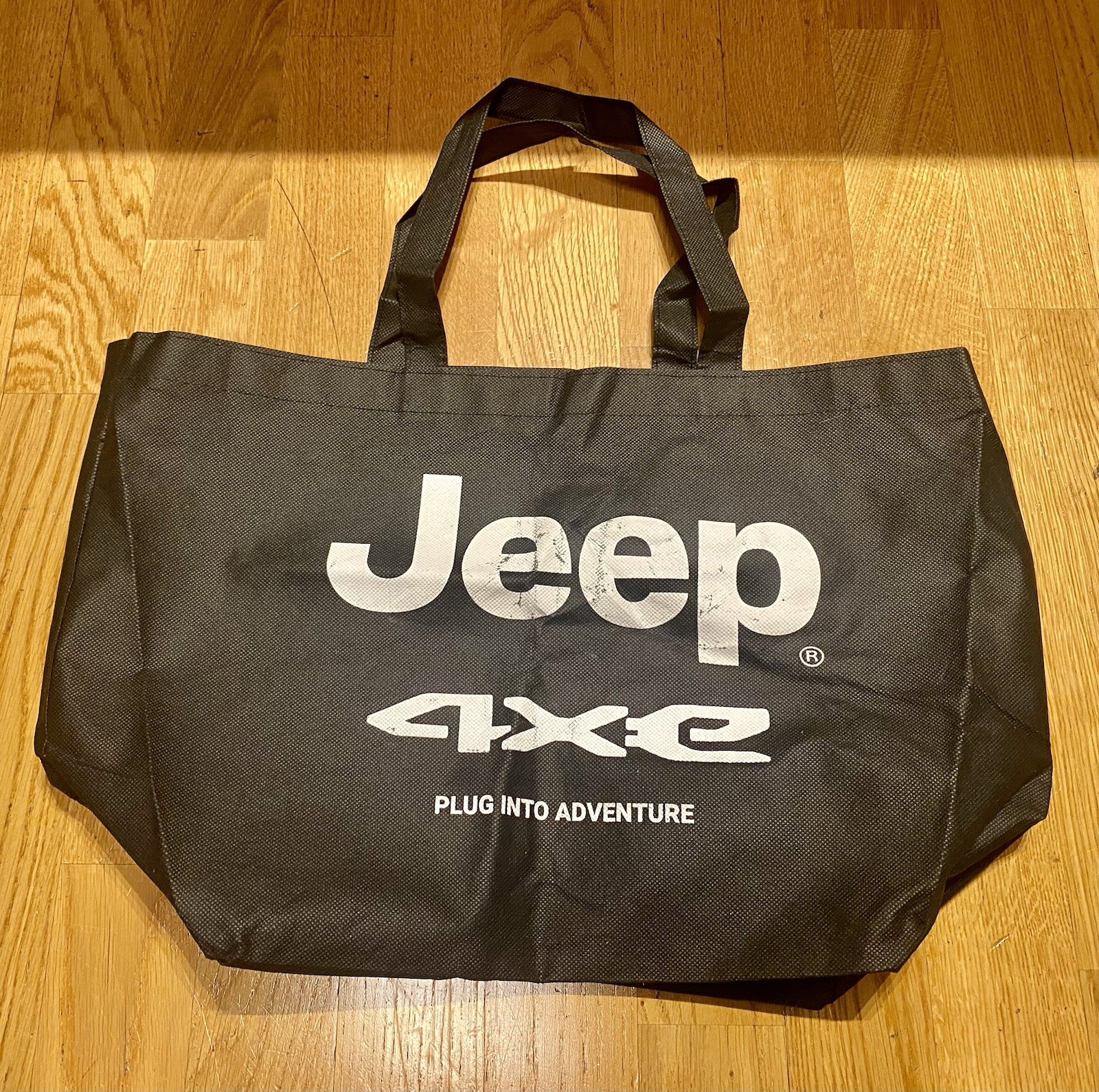 JEEP 4x4 LOGO Shopping Travel Reusable Bag,Collectibles Tote, 20”x 12”,Brand New