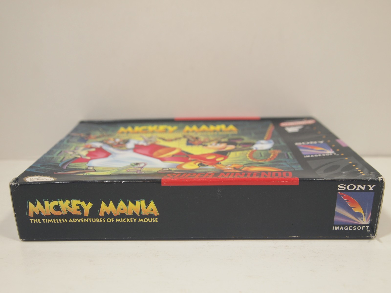 Mickey Mania (Super Nintendo | SNES) Authentic BOX ONLY