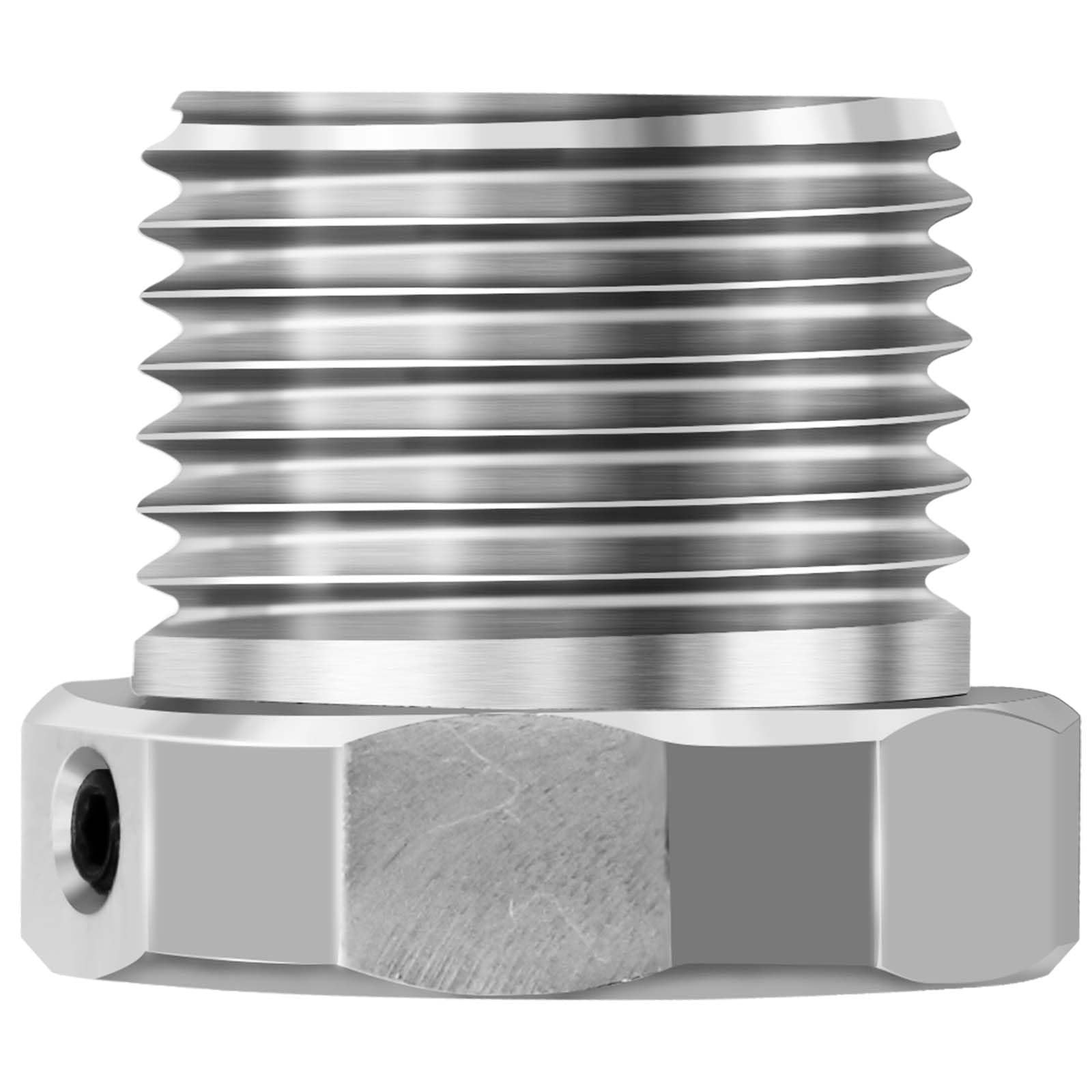 HAowosi Lathe Headstock Spindle Adapter,Converts 1"x8 TPI to 1-1/2-8
