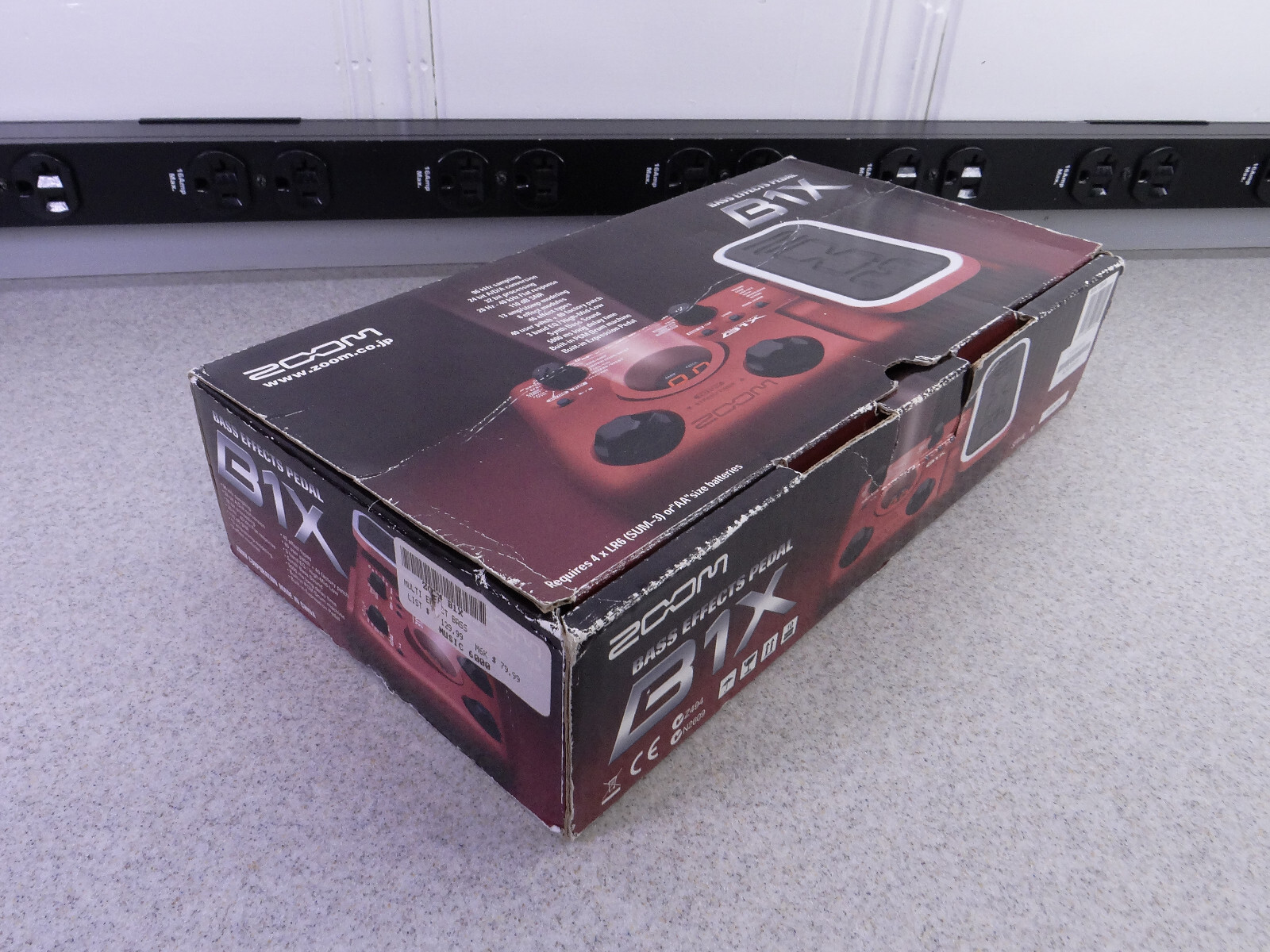 Zoom B1X Bass Effects Pedal