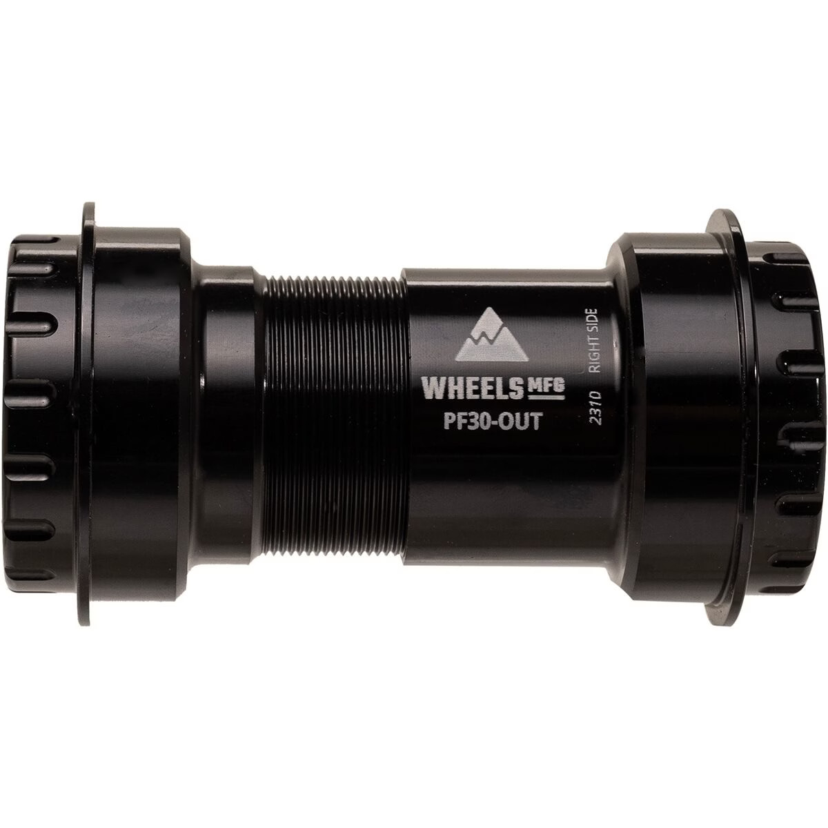 Wheels Mfg PF30 Outboard Thread Together Bottom Bracket-Angular Contact Black, 3