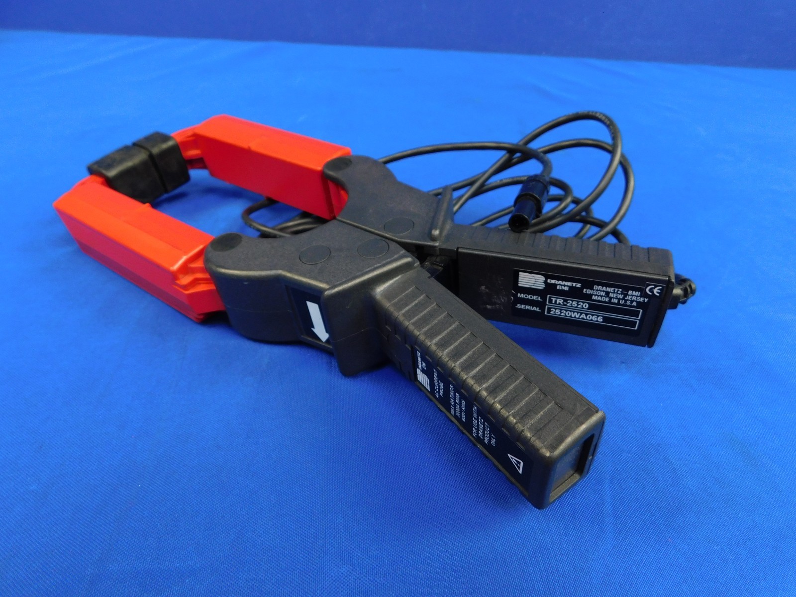 Dranetz-BMI TR-2520 100A to 3000 A RMS Passive Current Probe
