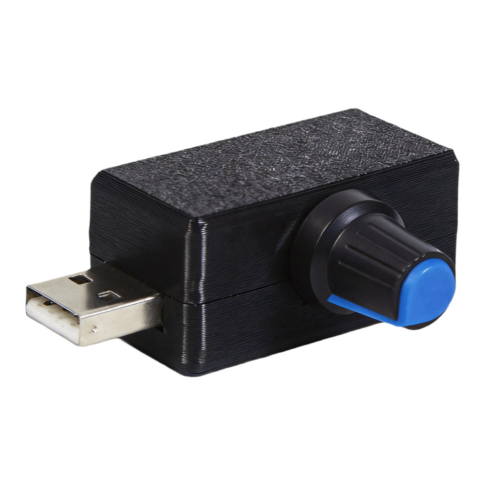 USB Stepless Fan Regulator for 5V USB Cooling For Fans with Easy Installation