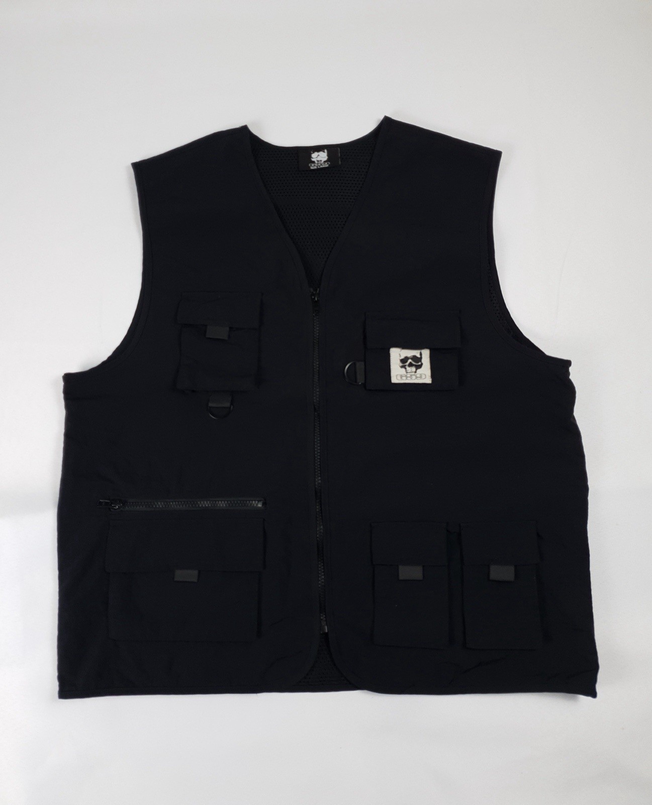 G59 Suicideboys Utility Tactical Military Vest Black Size Large Great Condition