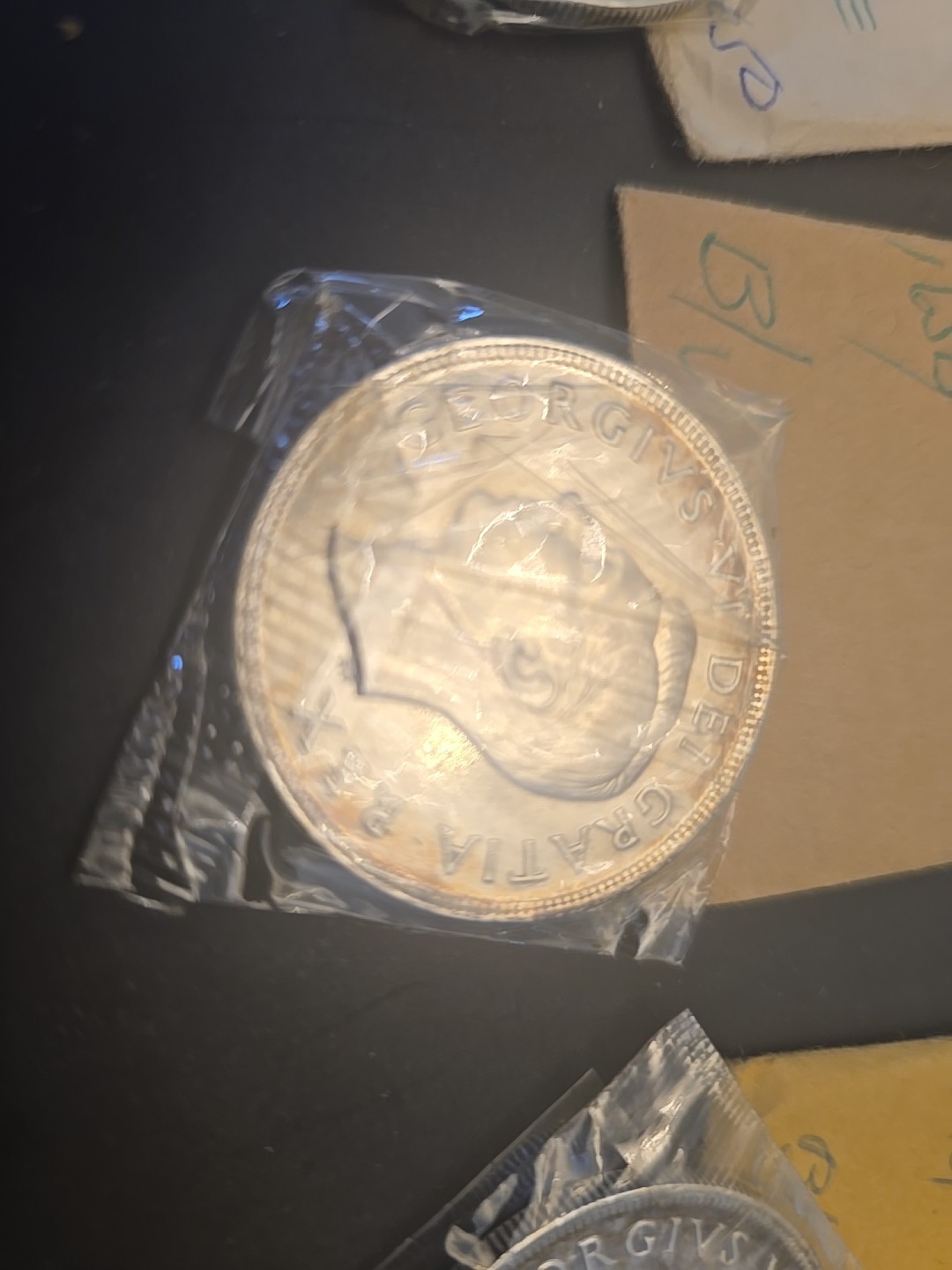 1949, 1950,1951 canada silver dollars. BU Original Packaging