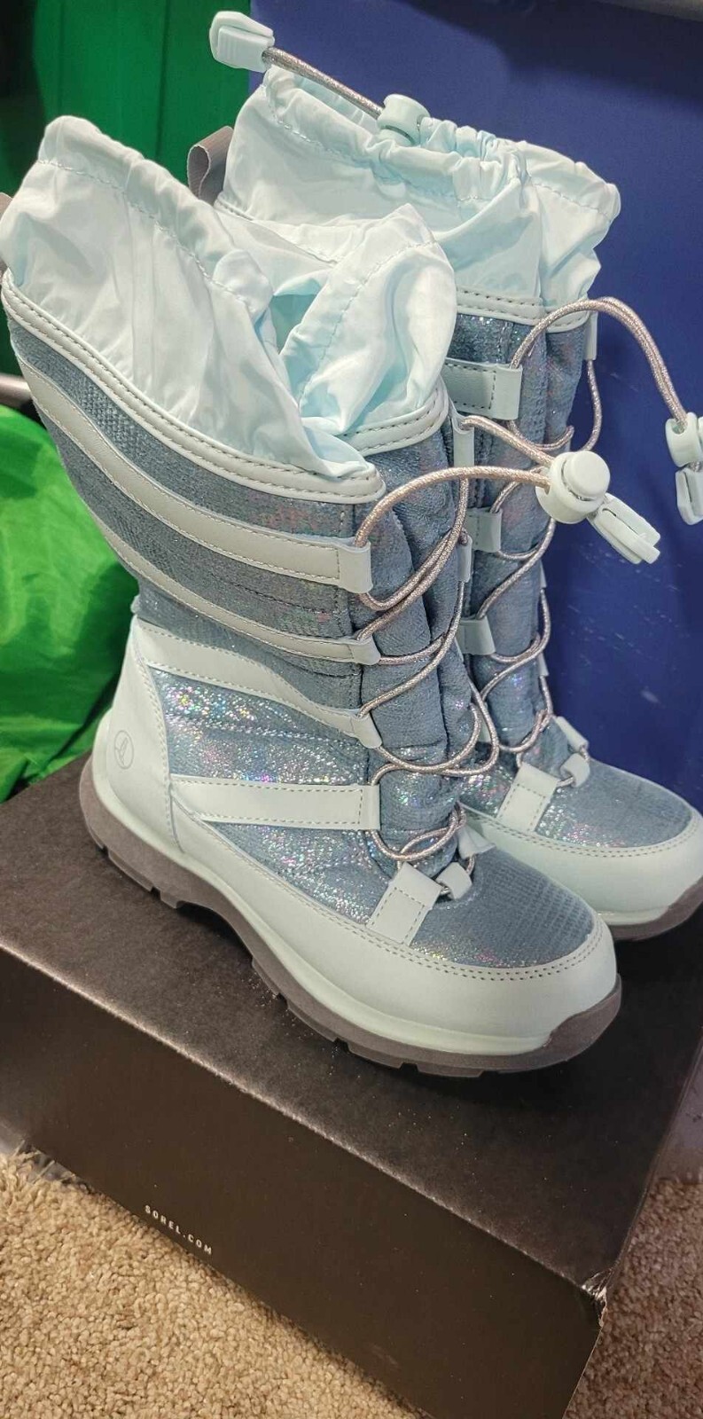 snow boots kids size 1