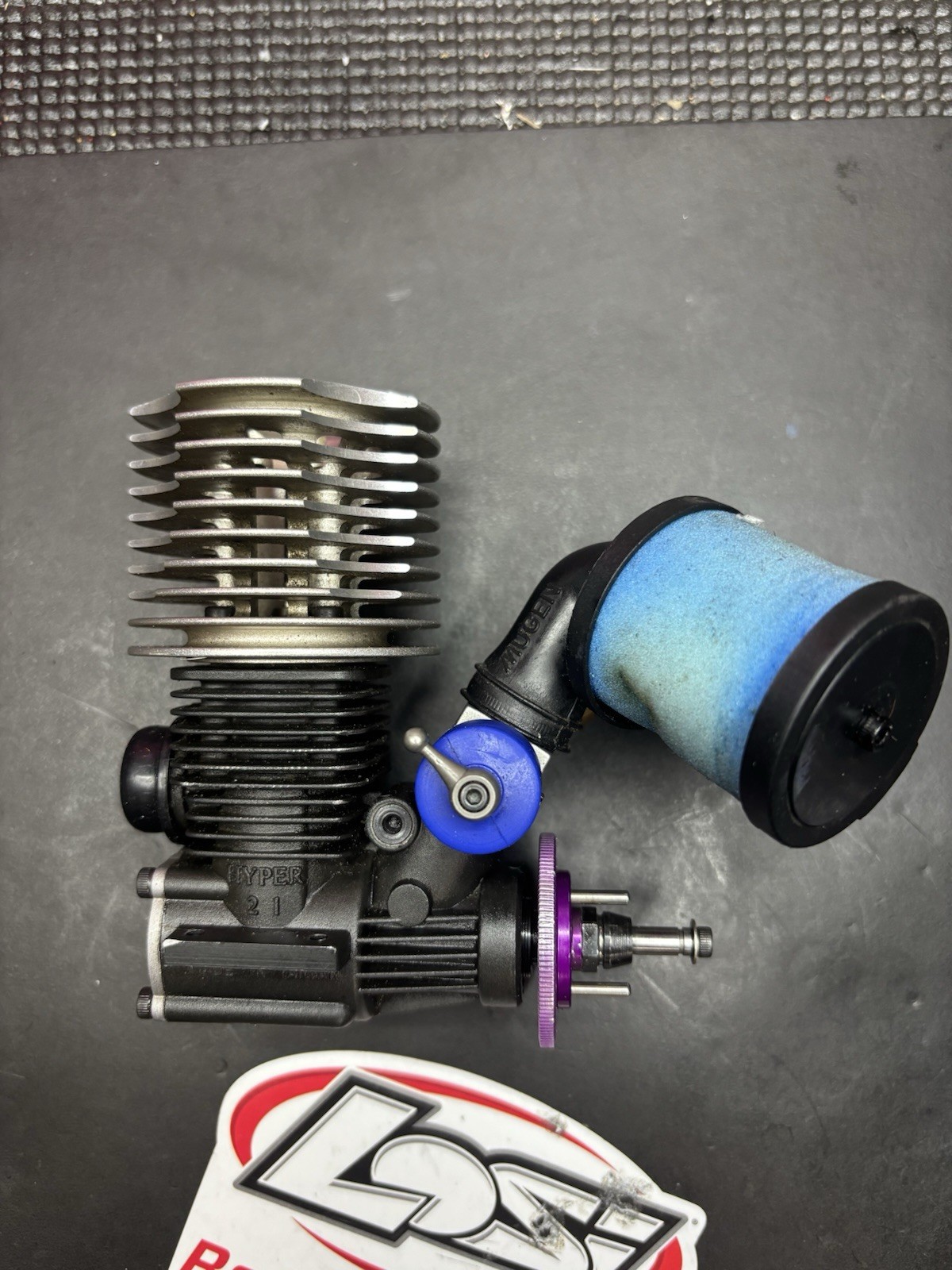 Nitro Engine .21 Ofna Hyper 21 8 Port Race Engine